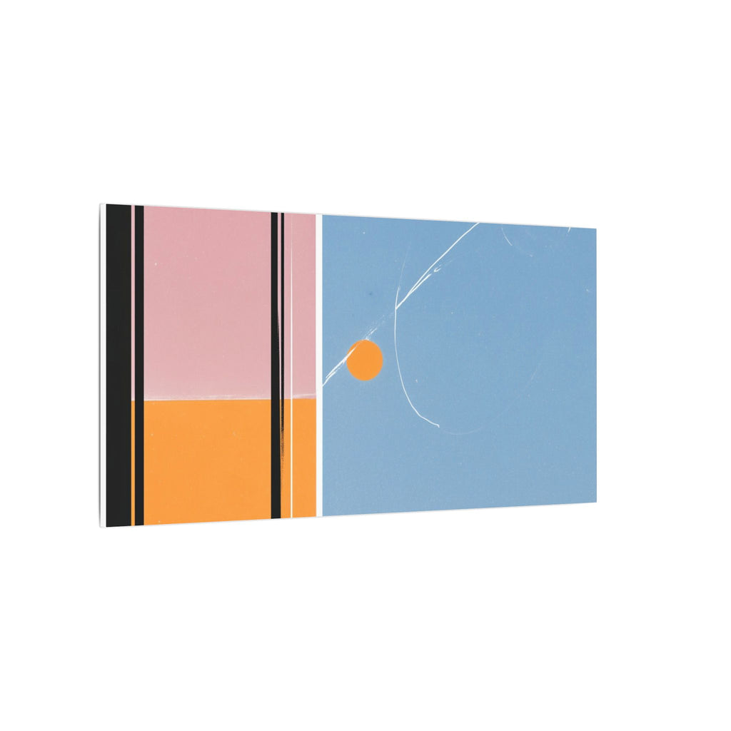 Geometric Harmony: Abstract Minimalist Composition, Modernist Color Fields, Constructivist Design Principles   |   Custom Orders Accepted