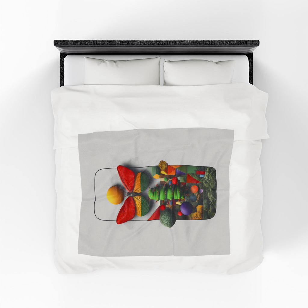 Metamorphic Mosaic: Digital Butterfly Transformation, Geometric Nature Abstraction   |    Custom Orders Available