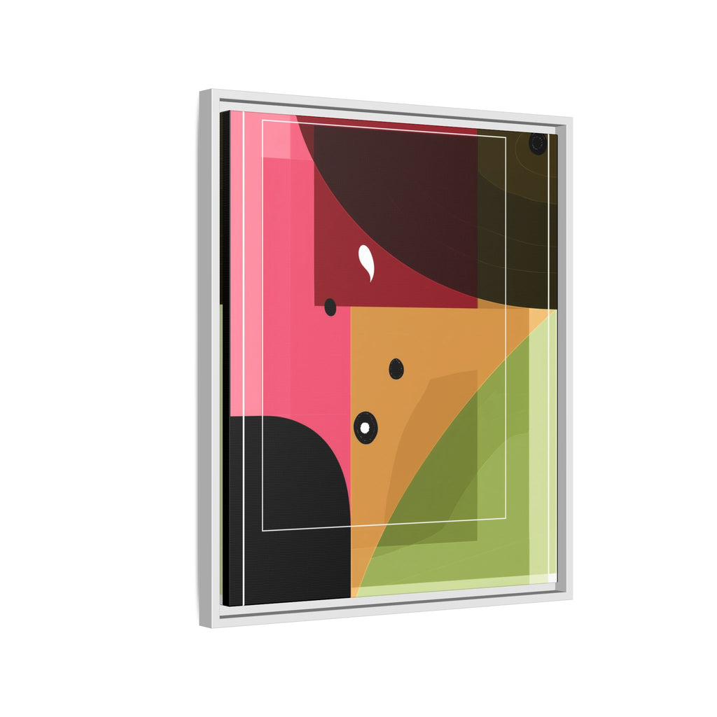 Geometric Convergence: Abstract Modernist Composition, Constructivist Color Blocking, Layered Geometric Design   |   Custom Orders Accepted