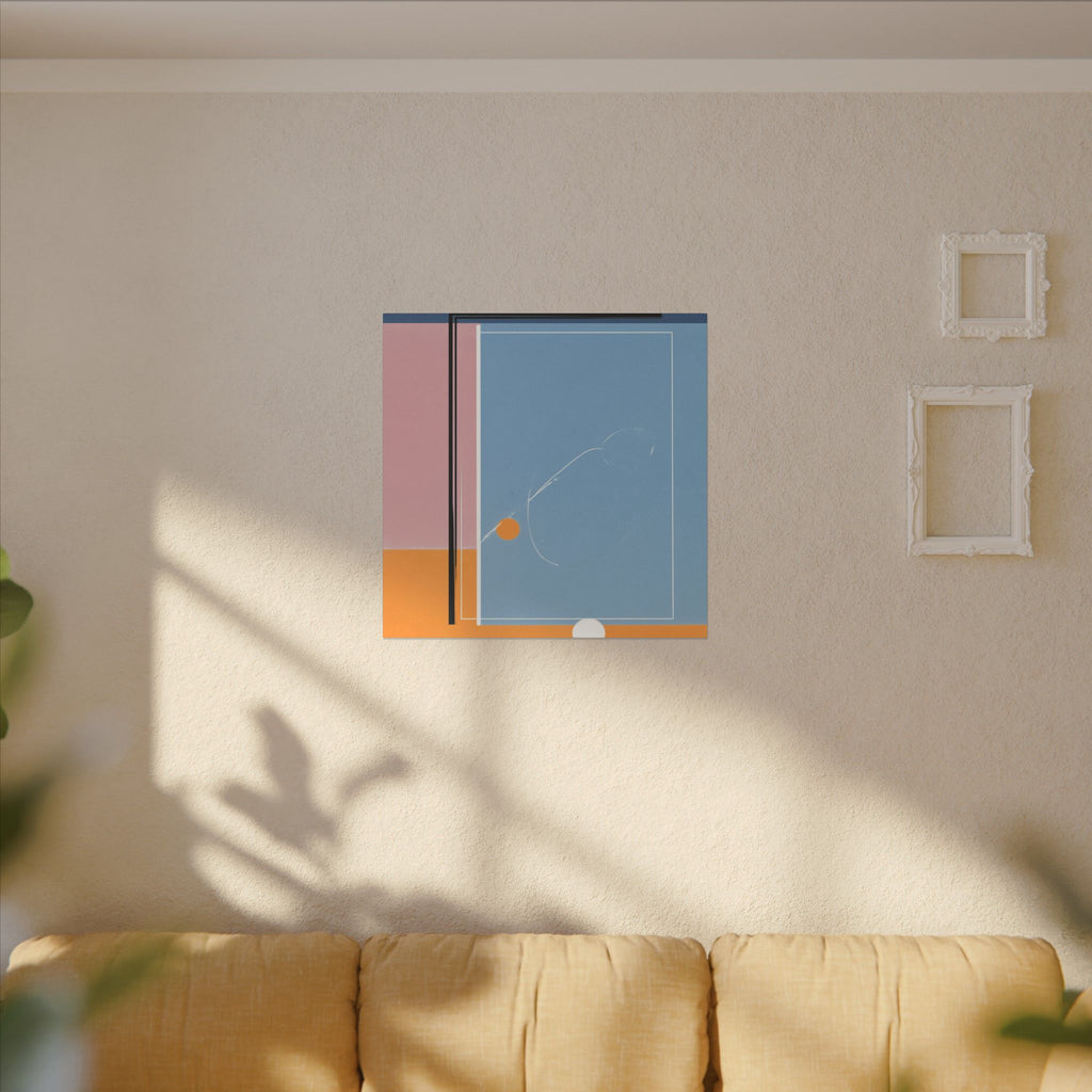 Geometric Harmony: Abstract Minimalist Composition, Modernist Color Fields, Constructivist Design Principles   |   Custom Orders Accepted