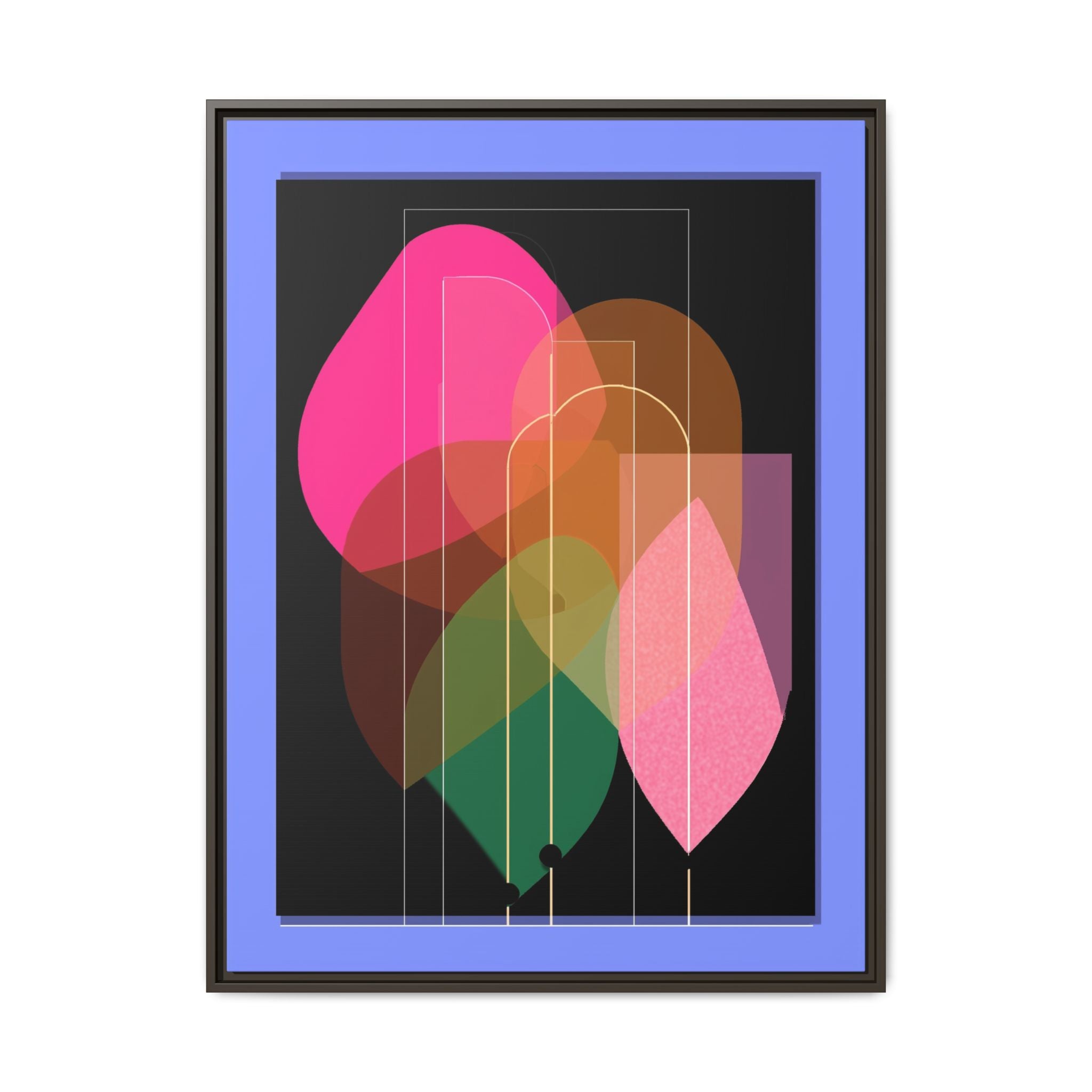 Organic Geometry: Abstract Shape Symphony, Minimalist Color Layers, Contemporary Graphic Design   |   Custom Orders Accepted