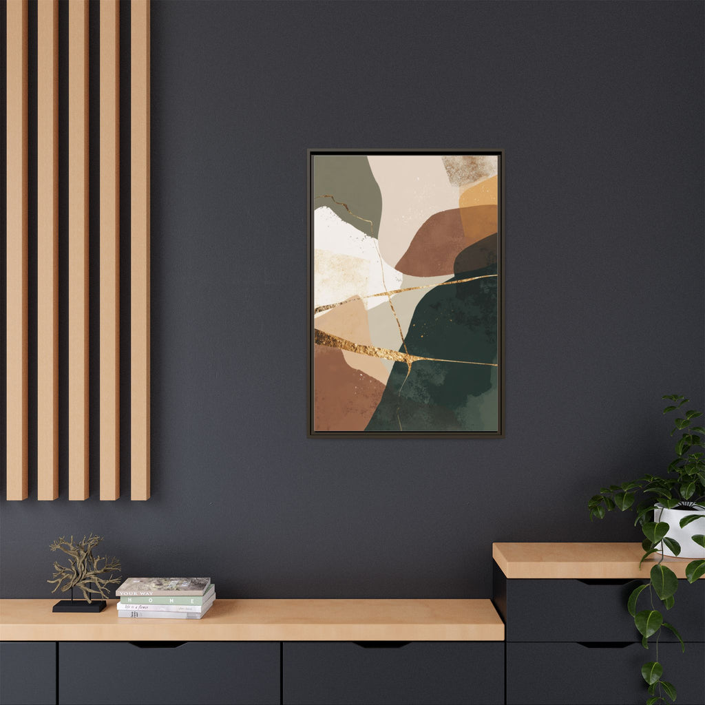 Geological Whispers: Organic Abstractions, Metallic Landscapes, Contemporary Minimalist Design   |   Custom Orders Accepted