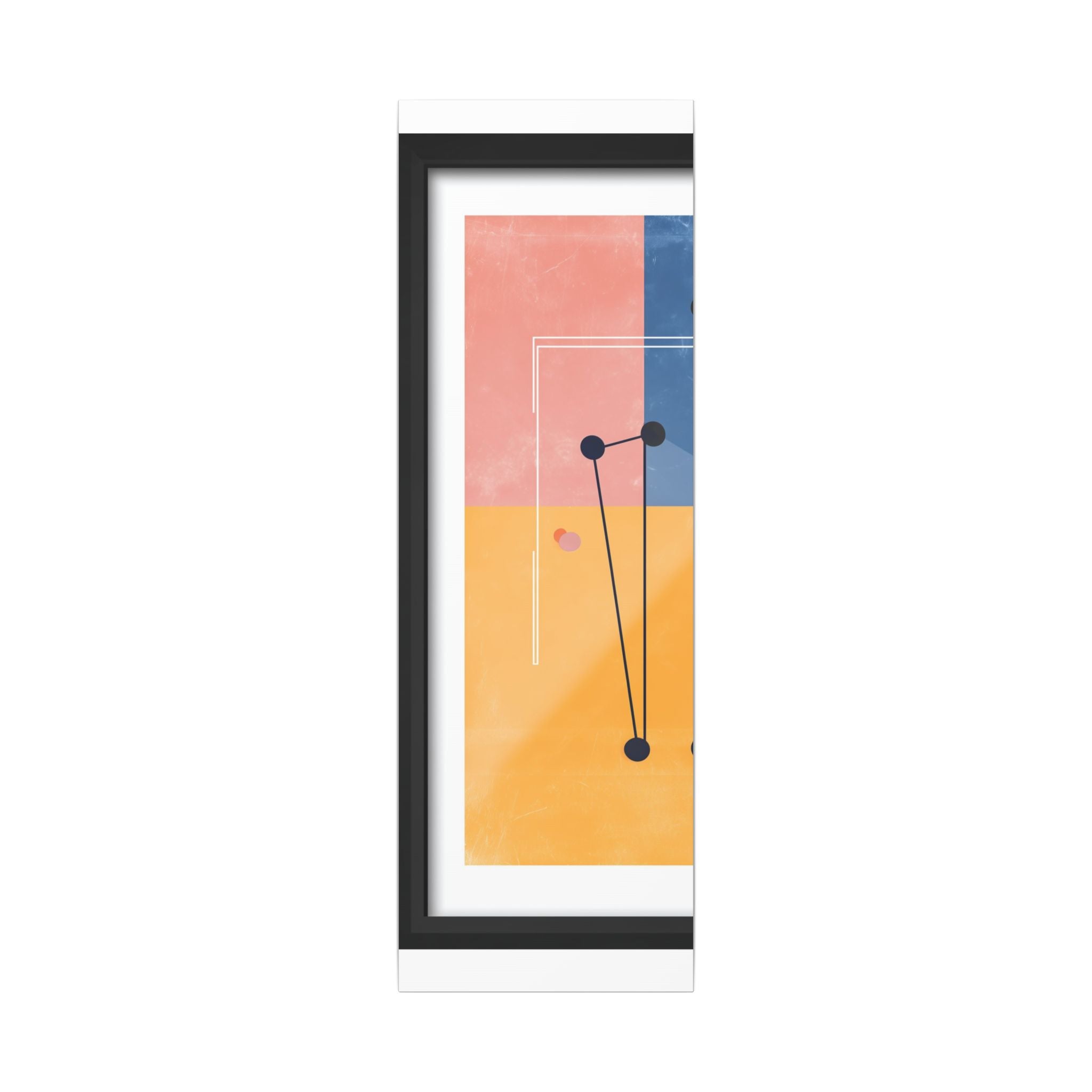 Geometric Harmony: Minimalist Color Blocks, Digital Abstract Design, Structural Contemporary Art   |   Custom Orders Accepted