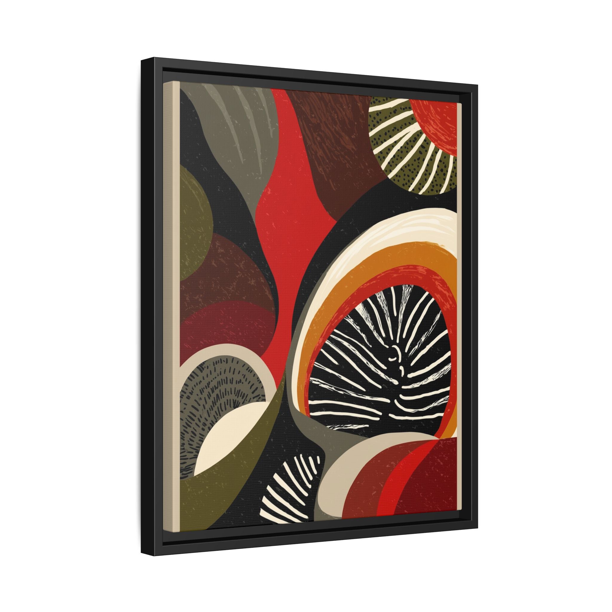 Geometric Rhythm: Abstract Composition, Mid-Century Modern Art, Radial Design Inspiration   |   Custom Orders Accepted