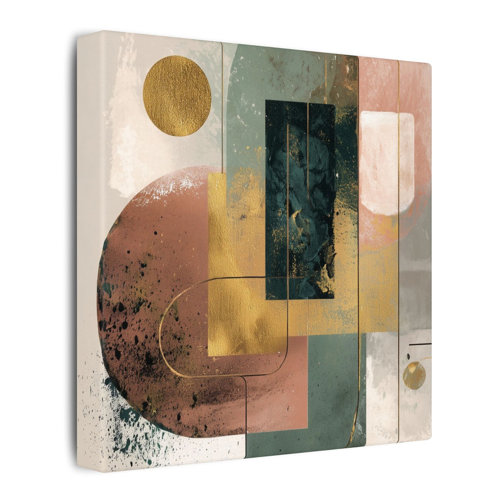 Geometric Harmony: Abstract Composition, Modernist Minimalism, Ethereal Design Layers   |   Custom Orders Accepted