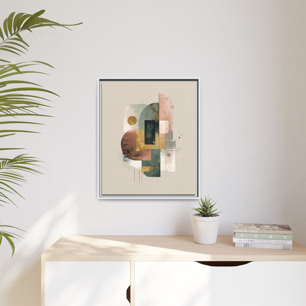 Organic Geometries: Fragmented Forms, Digital Abstract Composition, Layered Minimalist Art   |   Custom Orders Accepted