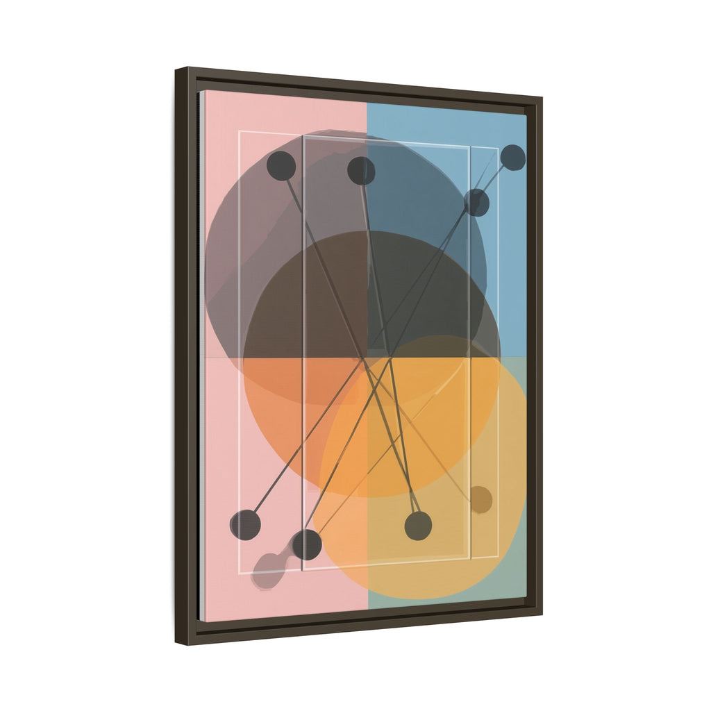 Geometric Intersections: Pastel Quadrants, Mid-Century Minimalism, Network Nodes   |   Custom Orders Accepted
