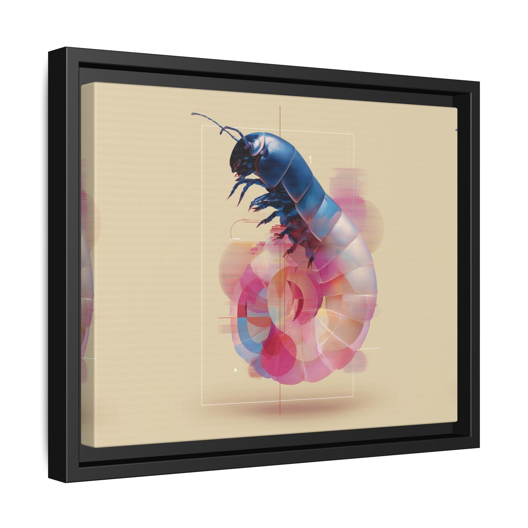 Exoskeleton Cipher: Digital Insect Rendering, Geometric Glitch Art   |    Custom Orders Available