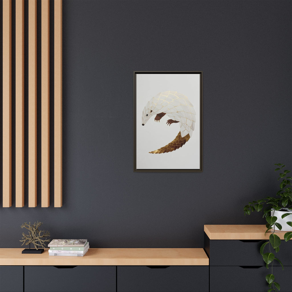 Geometric Hedgehog: Architectural Animal Portrait, Layered Geometric Illustration   |  Personalized & Custom Orders Available