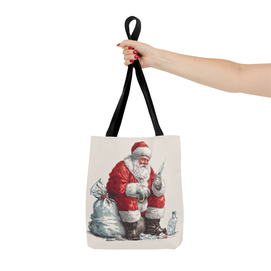 Naughty Santa Tote Bag (AOP)