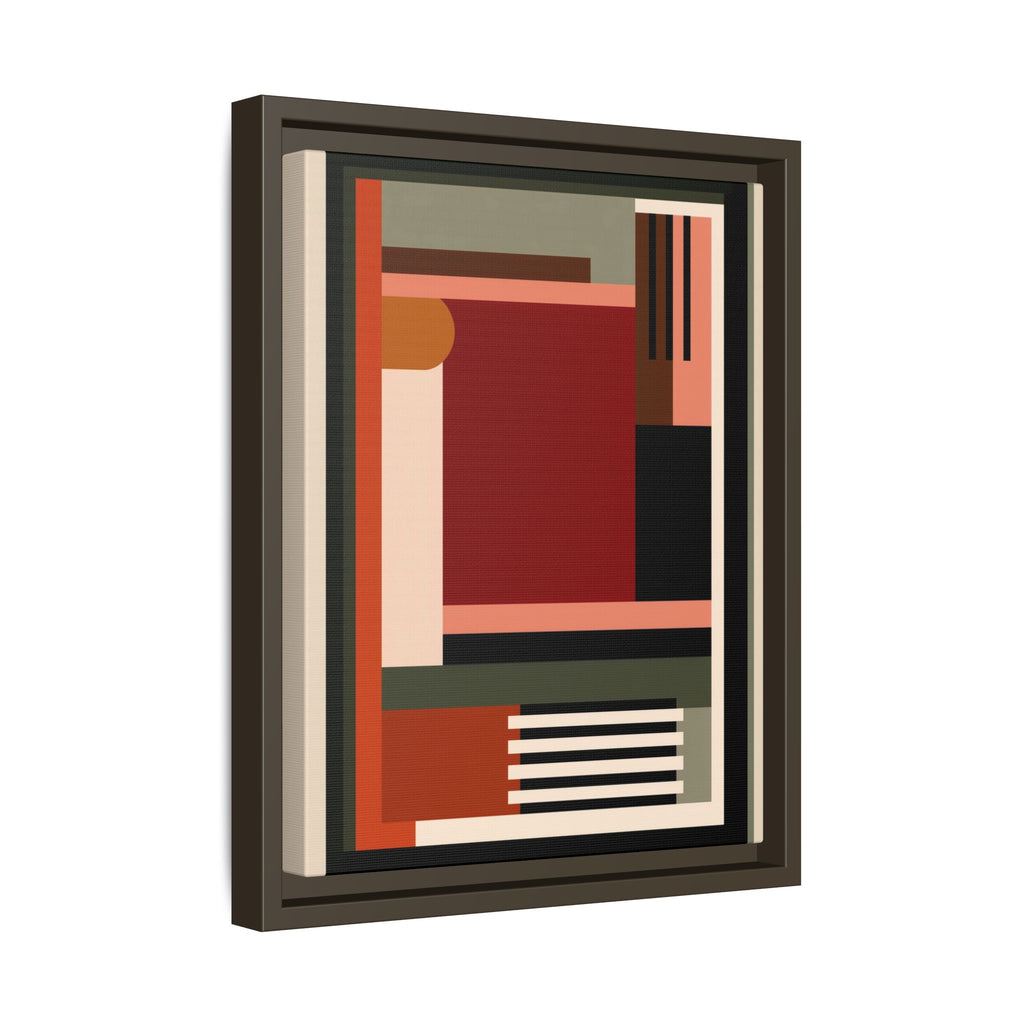 Architectural Geometries: Modern Abstract Composition, Bauhaus-Inspired Design, Geometric Color Blocking   |   Custom Orders Accepted