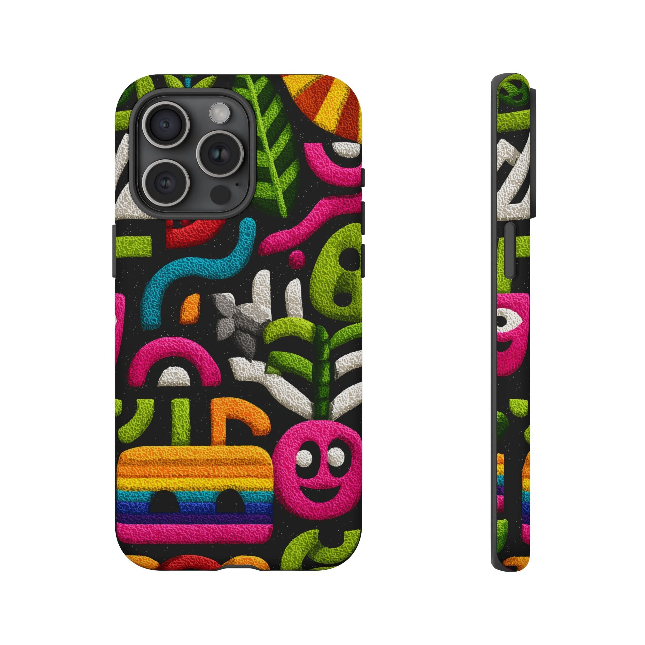 Vibrant Phone Case - Tough Cases | Funky, Colorful, Unique Design for Personalization, Gift, Accessory, Protection, Trendy Style
