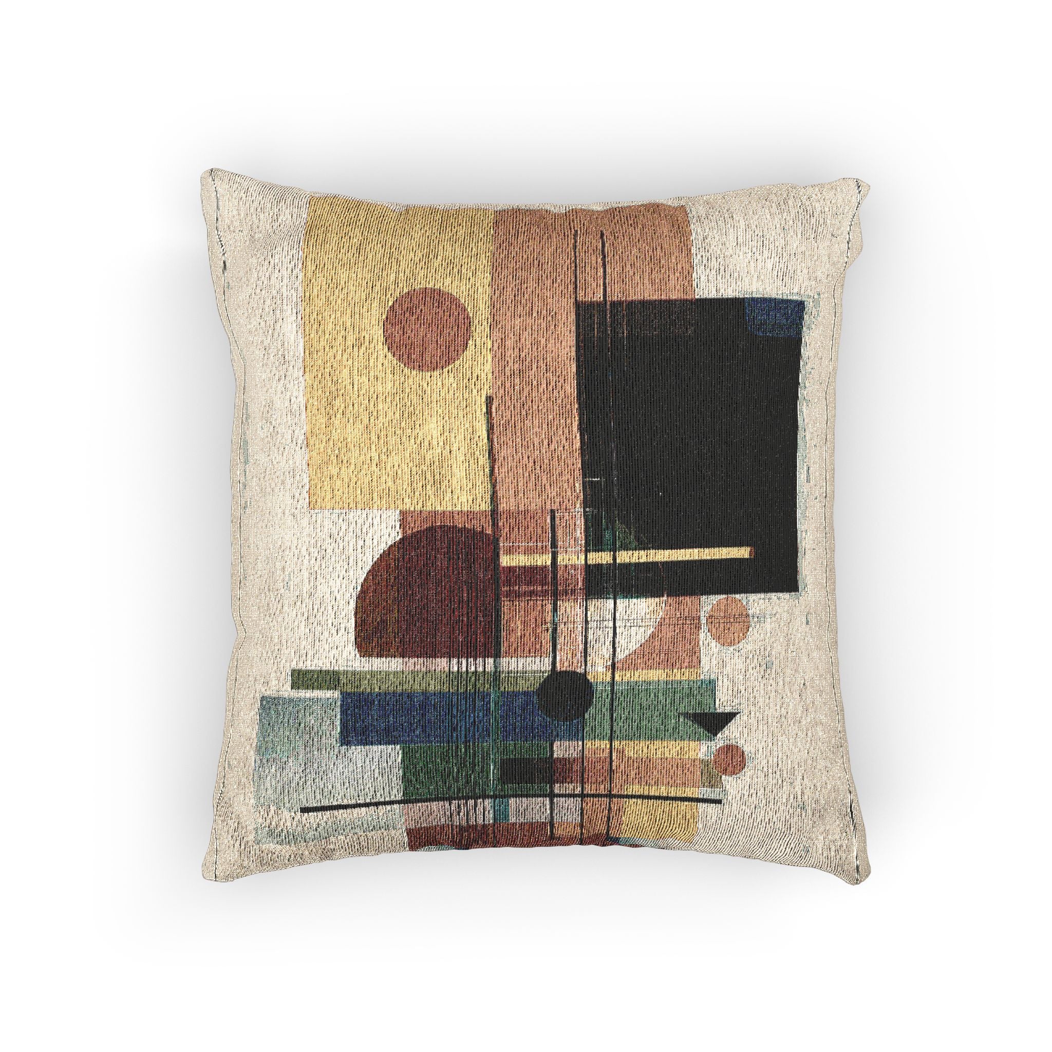 Geometric Harmonies: Bauhaus Intersection, Constructivist Composition   |    Custom Orders Available