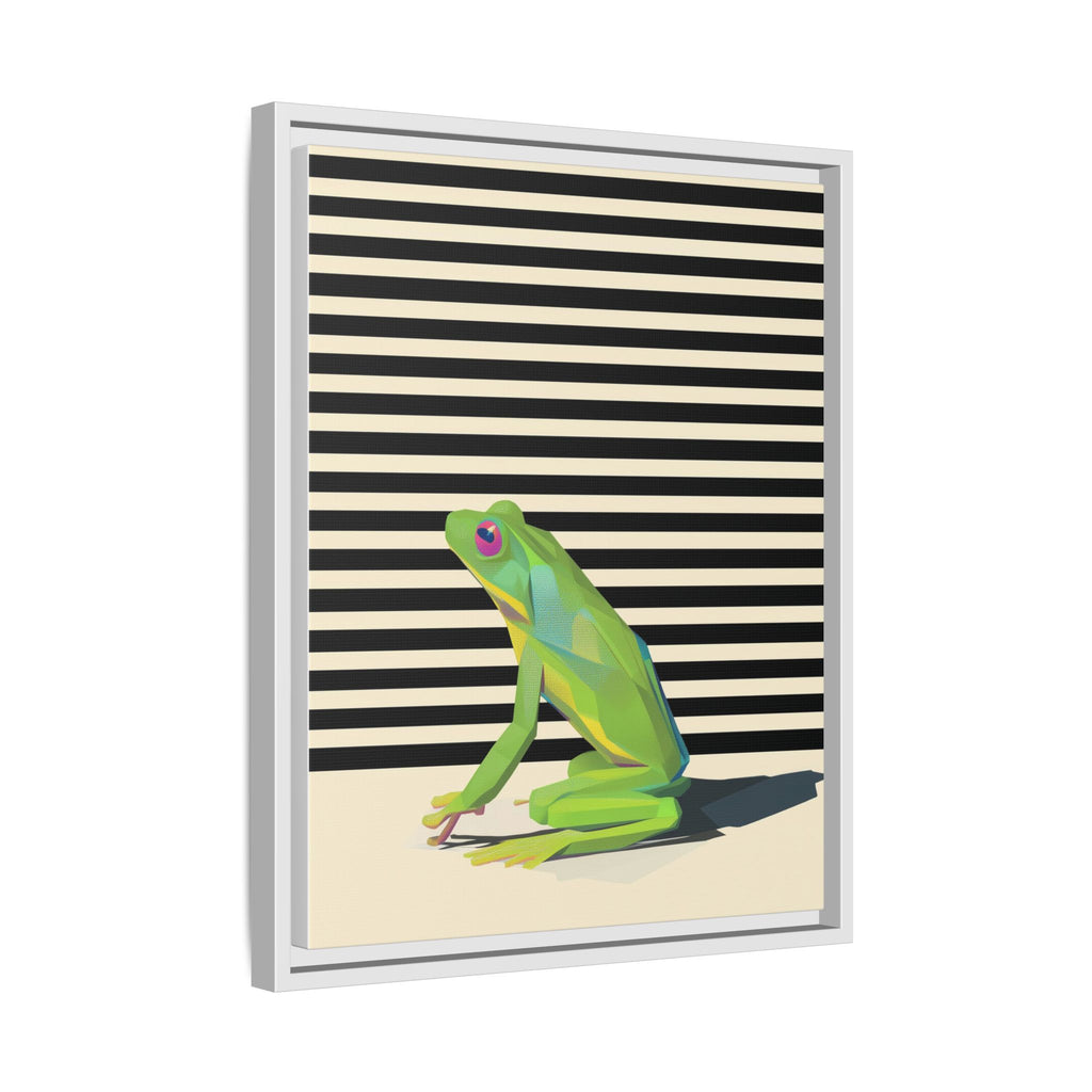 Geometric Amphibian: Stylized Frog Design, Modern Minimalist Art Print   |    Custom Orders Available