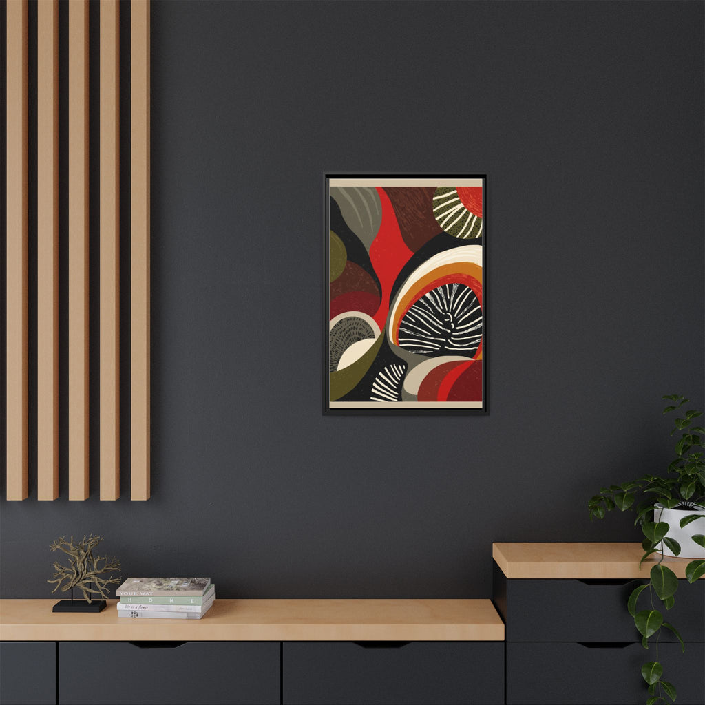 Geometric Rhythm: Abstract Composition, Mid-Century Modern Art, Radial Design Inspiration   |   Custom Orders Accepted