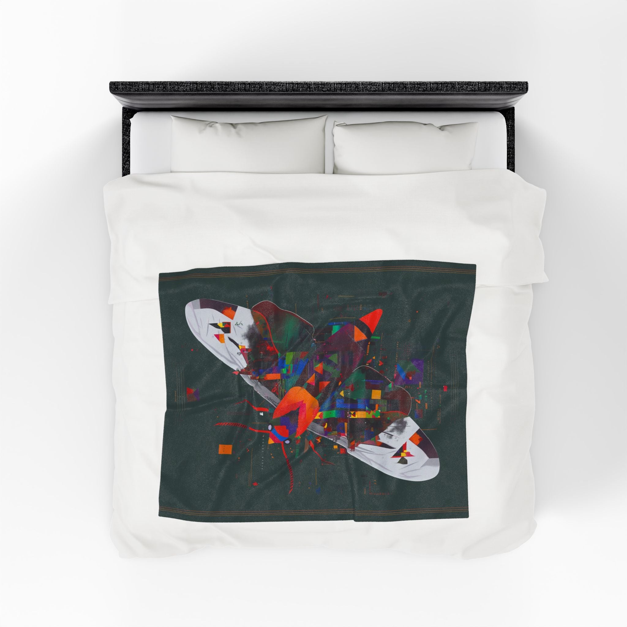 Digital Butterfly: Geometric Metamorphosis, Technological Nature   |    Custom Orders Available