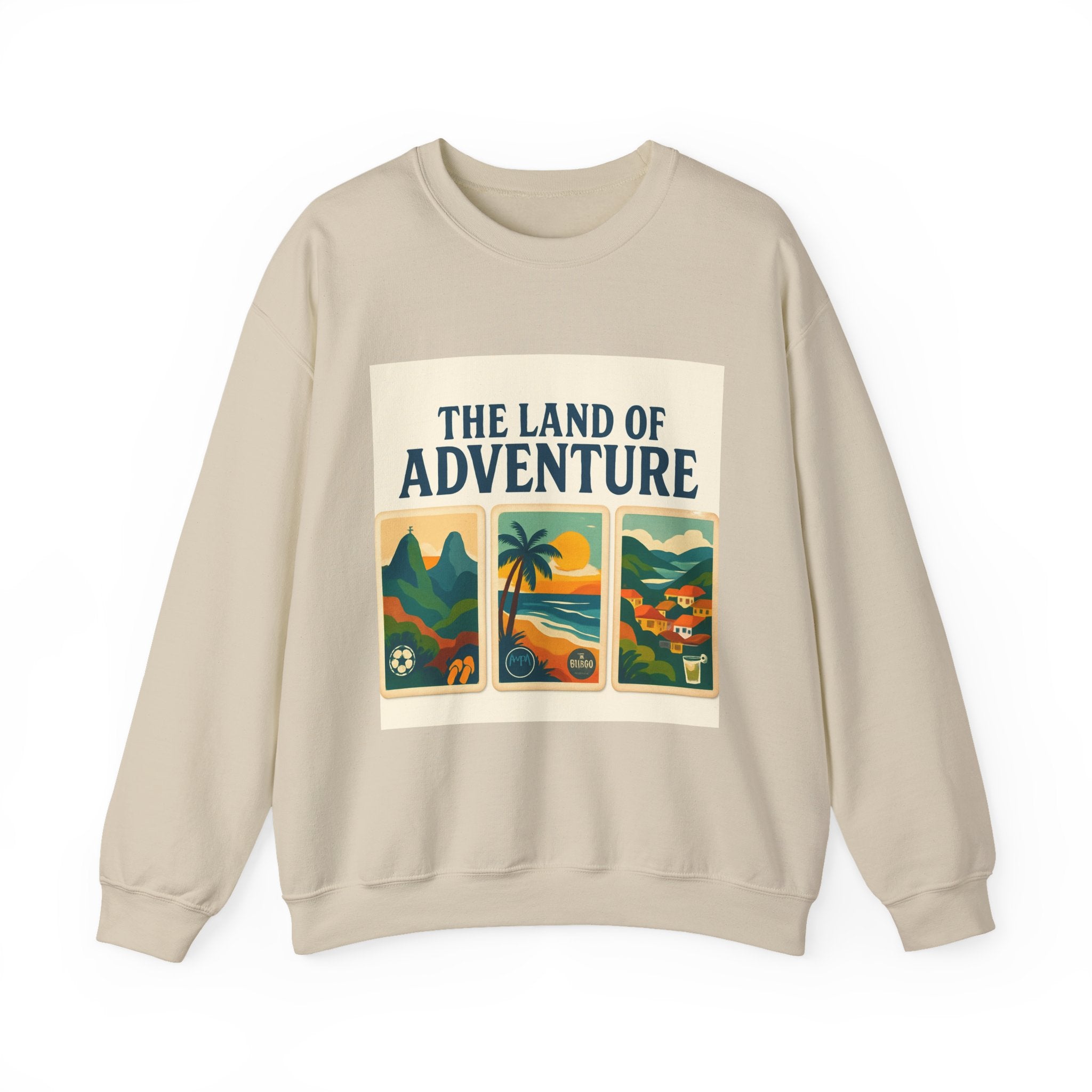 Carioca - Copacabana , Brazil Holiday - Unisex Heavy Blend™ Crewneck Sweatshirt