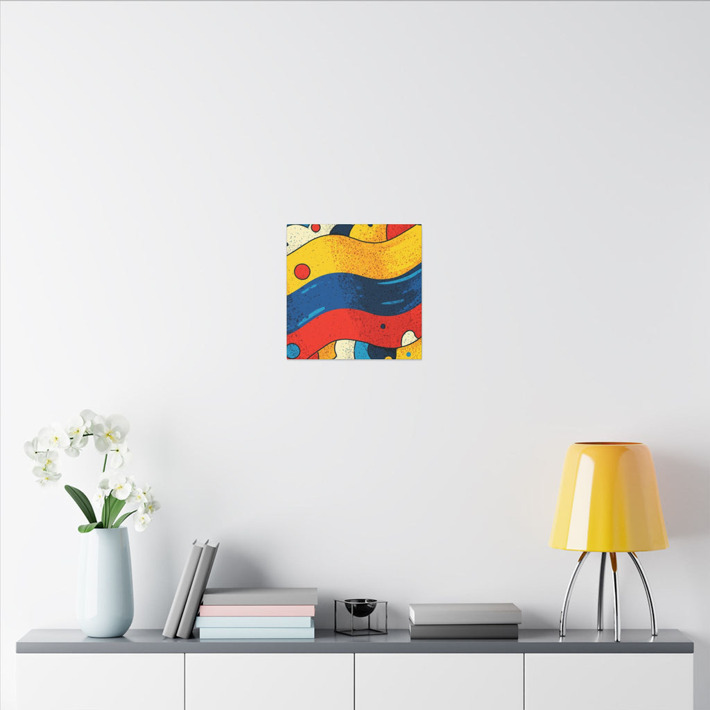 Fluid Dynamics: Retro Abstract Shapes, Mid-Century Modern Motion, Geometric Color Waves   |   Custom Orders Accepted