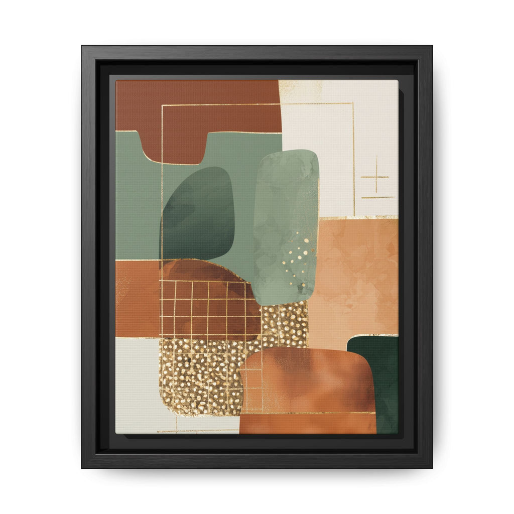 Geometric Harmony: Abstract Minimalist Art, Mid-Century Modern Design, Organic Shapes Composition   |   Custom Orders Accepted
