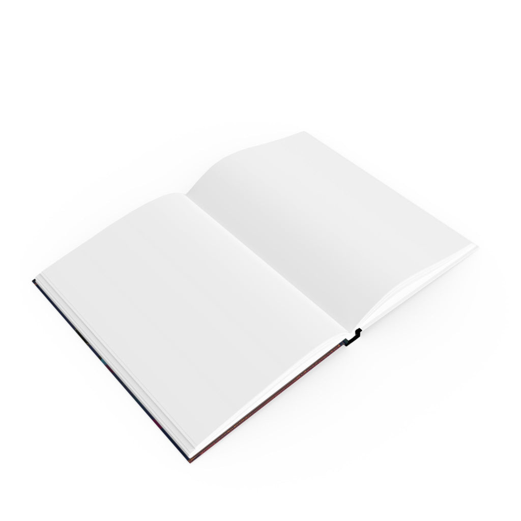 Prismatic Wings: Geometric Butterfly Art, Digital Abstract Composition Personalized Journal   |