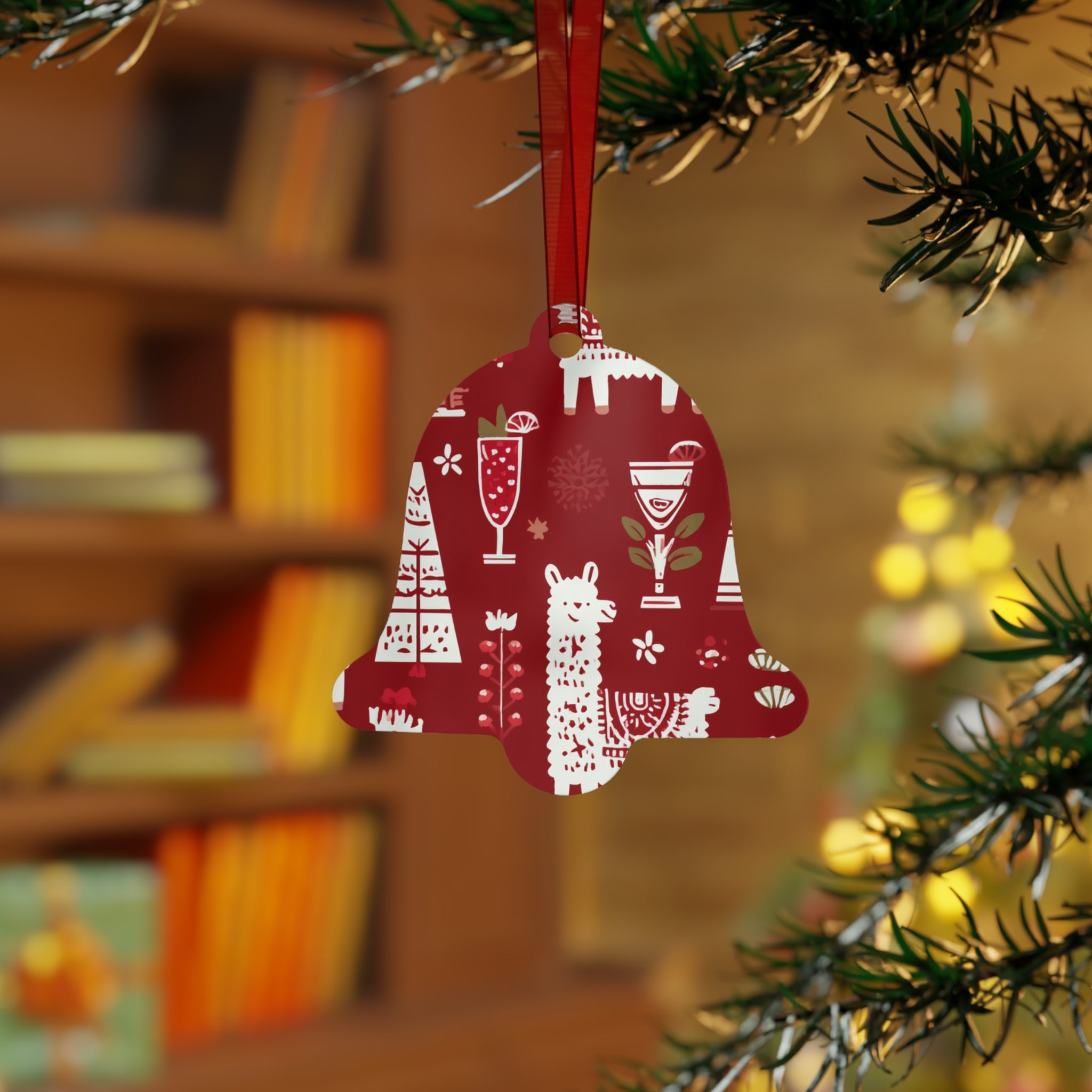 Peruvian Themed Incan Theme Festive Metal Ornaments, Unique Holiday Decorations, Christmas Tree Decor, Personalized Gifts, Charming Keepsake