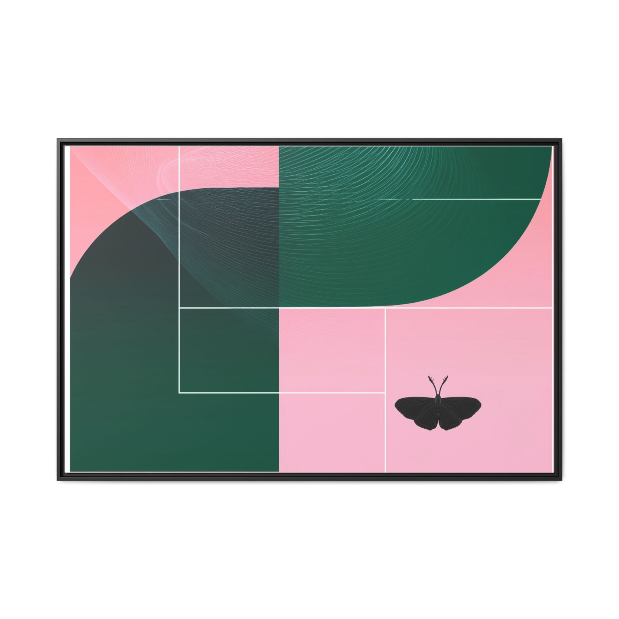 Metamorphosis in Geometric Harmony: Nature's Transformation, Abstract Design Exploration   |    Custom Orders Available