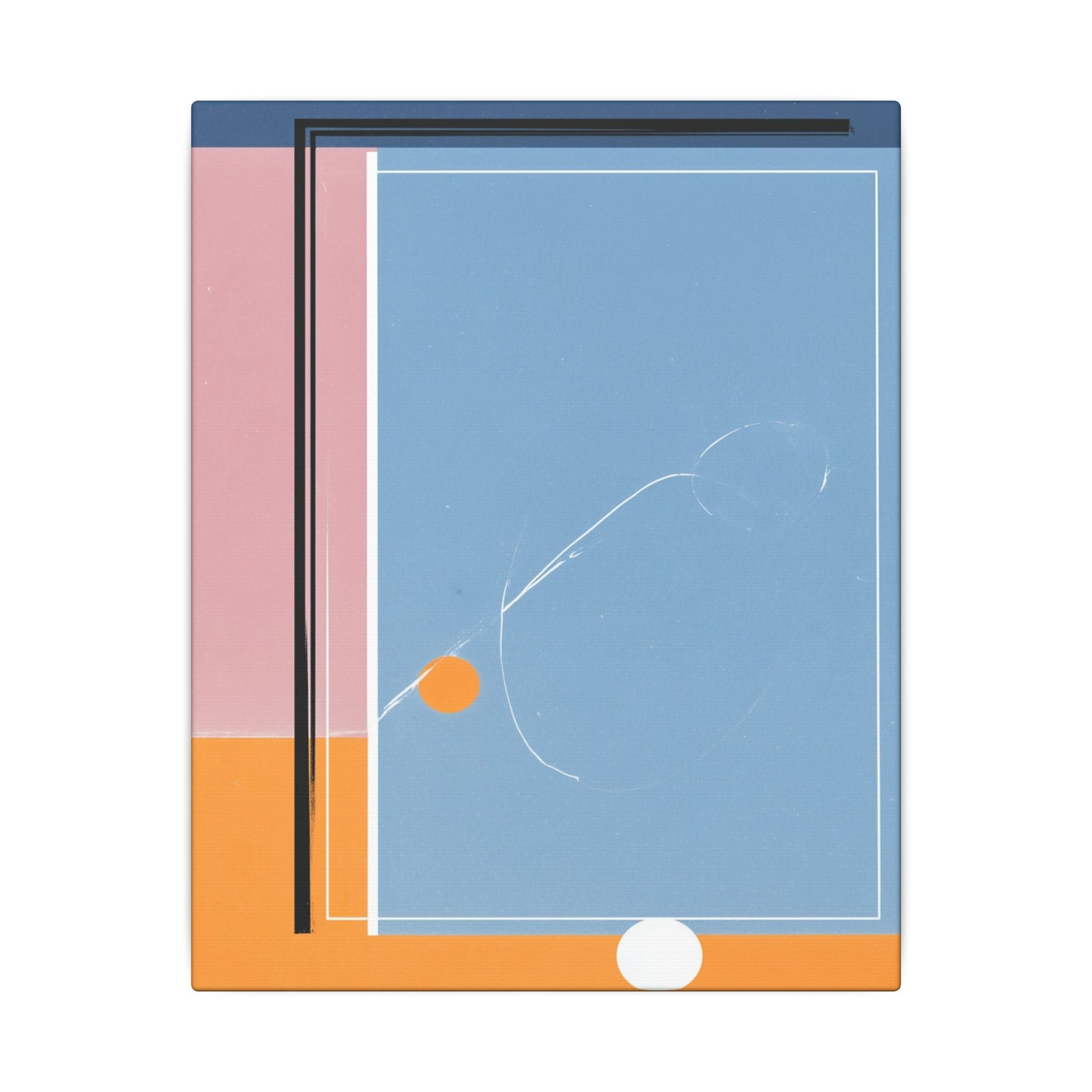 Geometric Harmony: Abstract Minimalist Composition, Modernist Color Fields, Constructivist Design Principles   |   Custom Orders Accepted