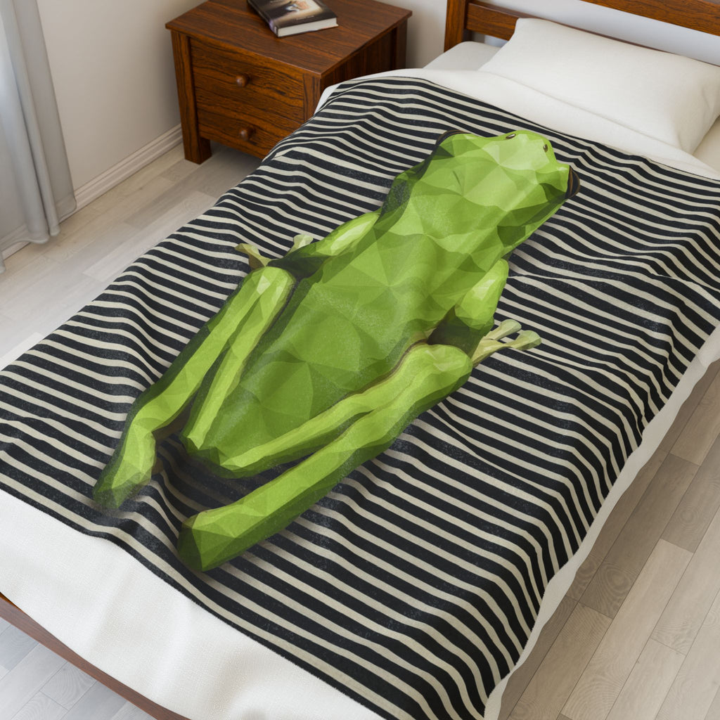 Crystalline Frog: Geometric Digital Art, Low-Poly Nature Illustration   |    Custom Orders Available