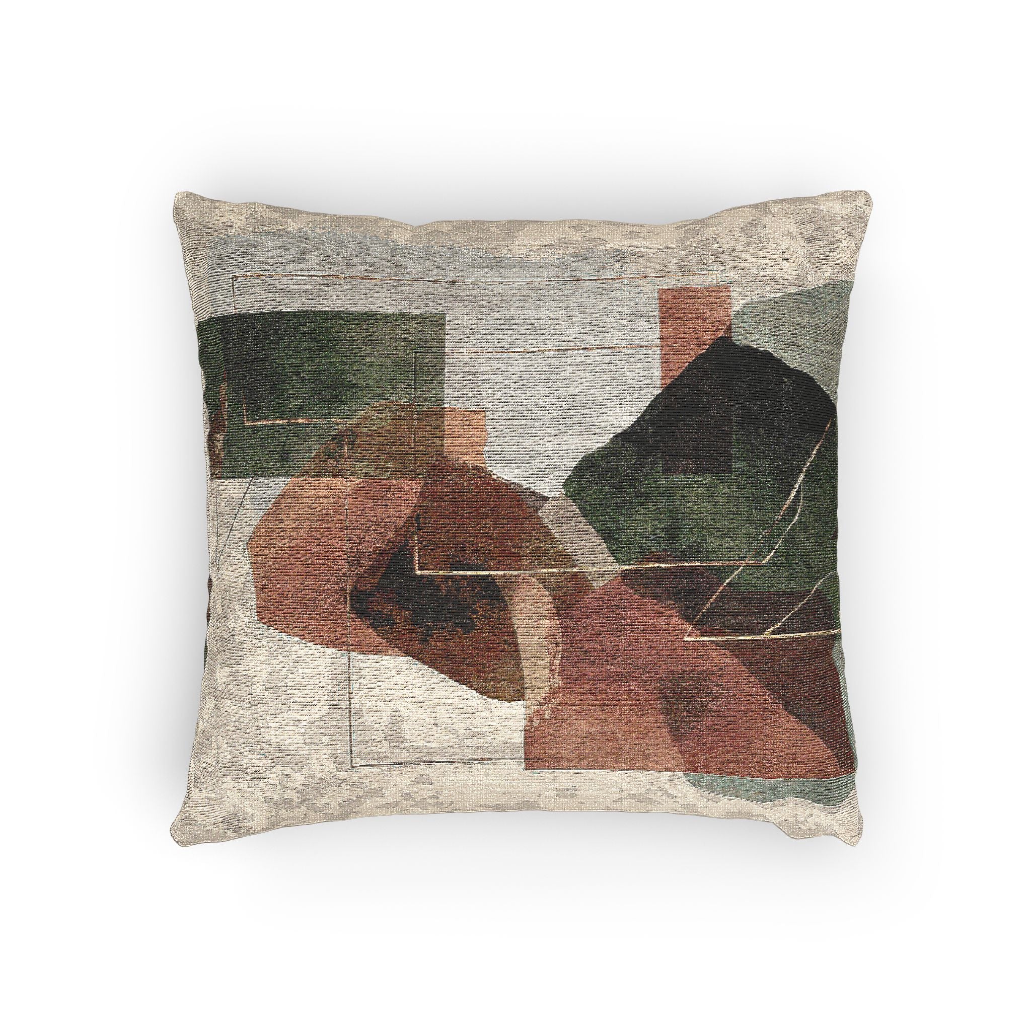 Intersecting Geometries: Modern Abstract Composition, Minimalist Art Study   |    Custom Orders Available