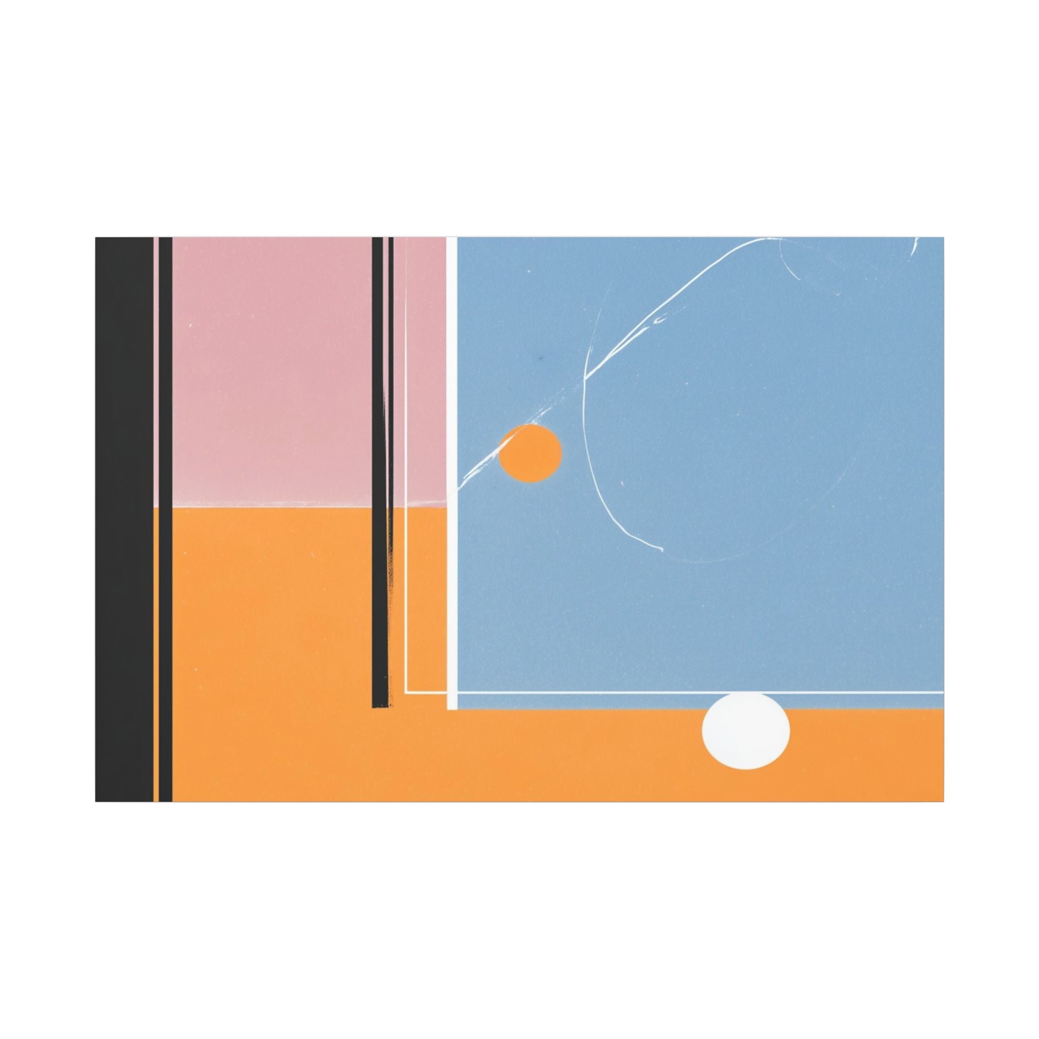 Geometric Harmony: Abstract Minimalist Composition, Modernist Color Fields, Constructivist Design Principles   |   Custom Orders Accepted