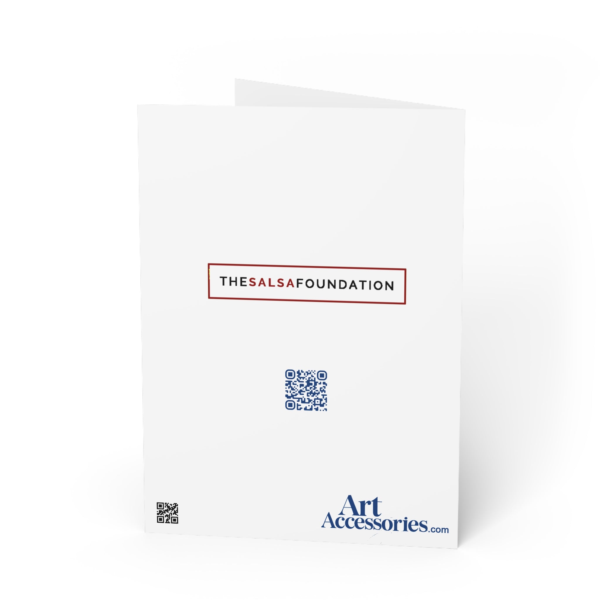 Christmas Salsa Dancing Greeting Card