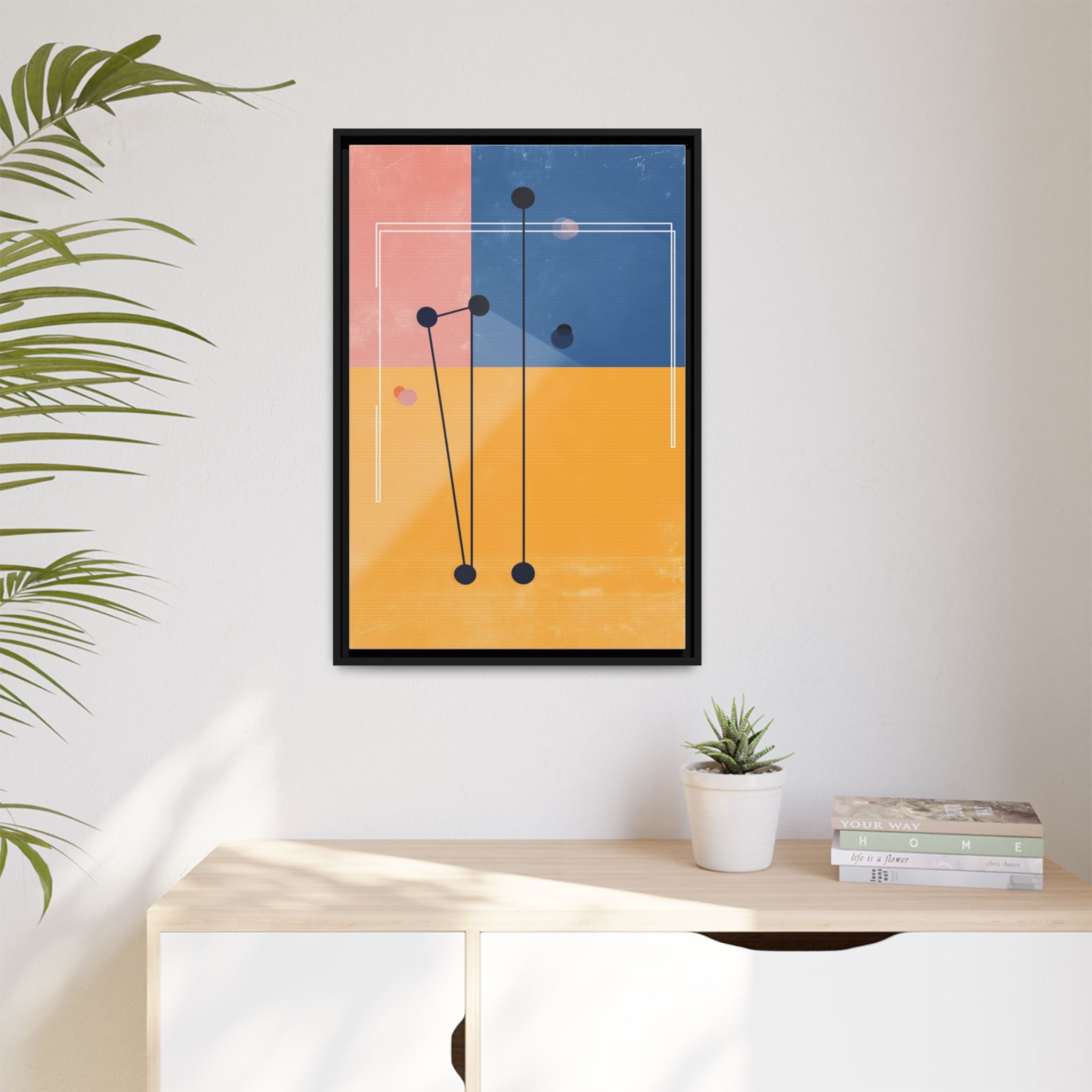 Nexus of Connection: Geometric Abstraction, Modernist Composition, Digital Color Blocks   |   Custom Orders Accepted