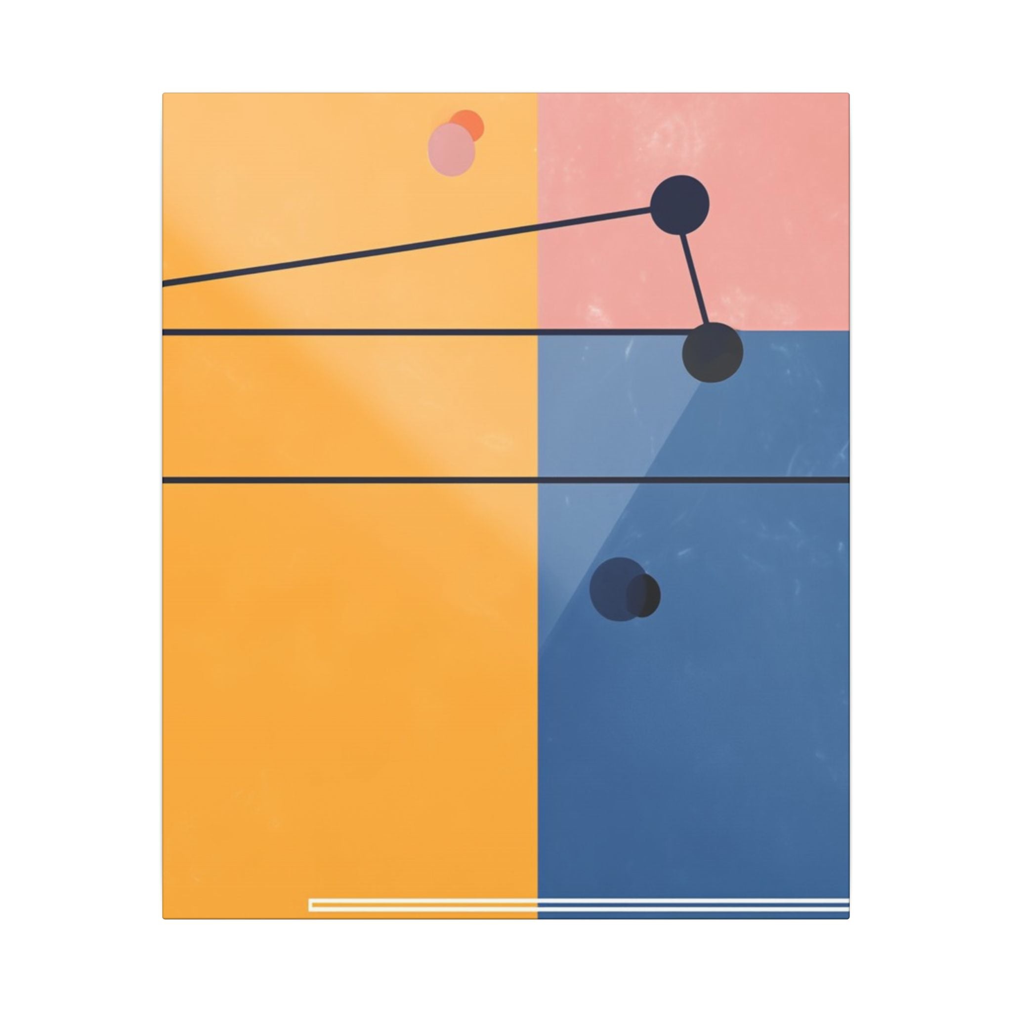 Geometric Harmony: Minimalist Color Blocks, Digital Abstract Design, Structural Contemporary Art   |   Custom Orders Accepted