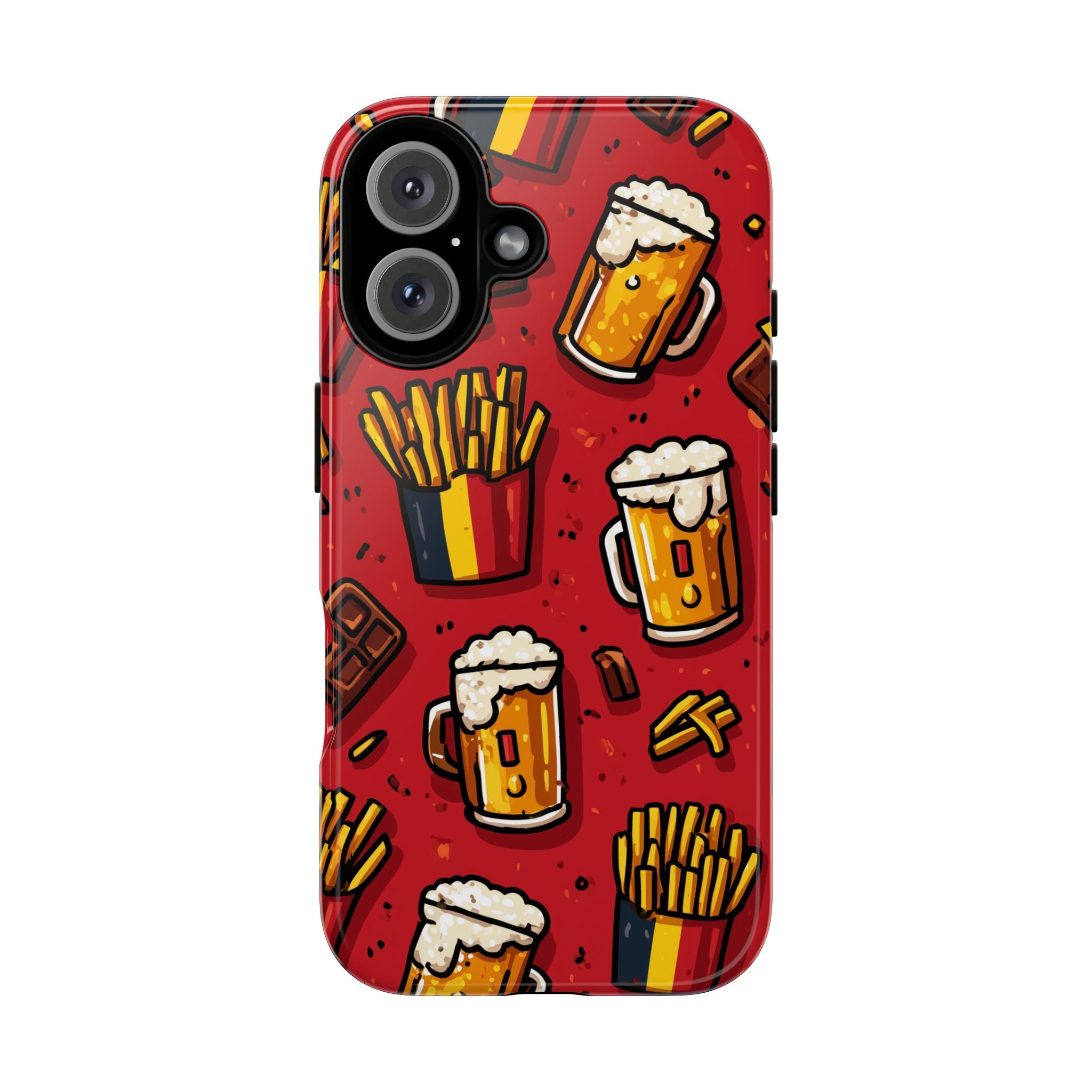 Belgian Phonecase | Tough Cases with Fun Beer Design, Holiday Gift, Unique Phone Accessory, Beer Lovers