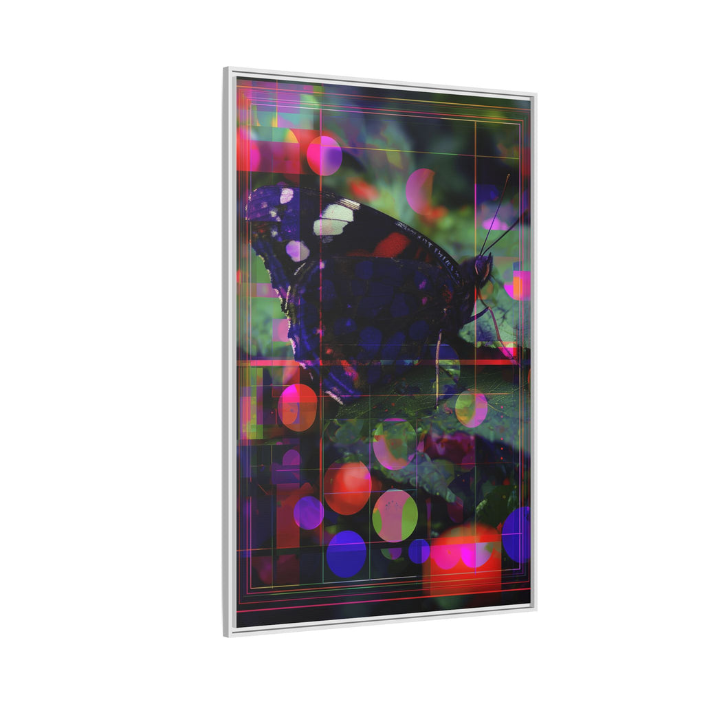 Metamorphic Glitch: Digital Nature Remix, Butterfly Geometric Distortion   |    Custom Orders Available