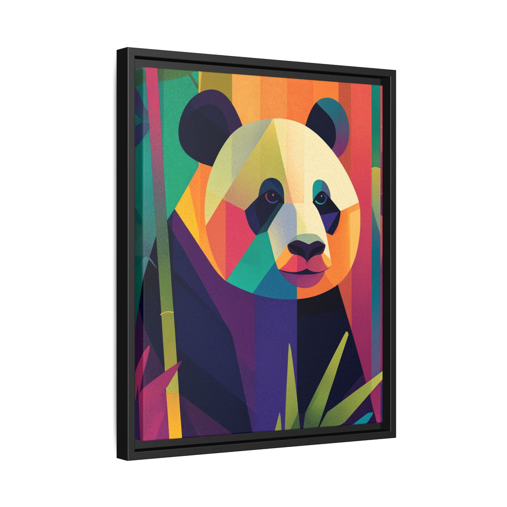 Geometric Panda Framed Print : Kaleidoscope Panda, Digital Art Illustration   |  Personalized & Custom Orders Available