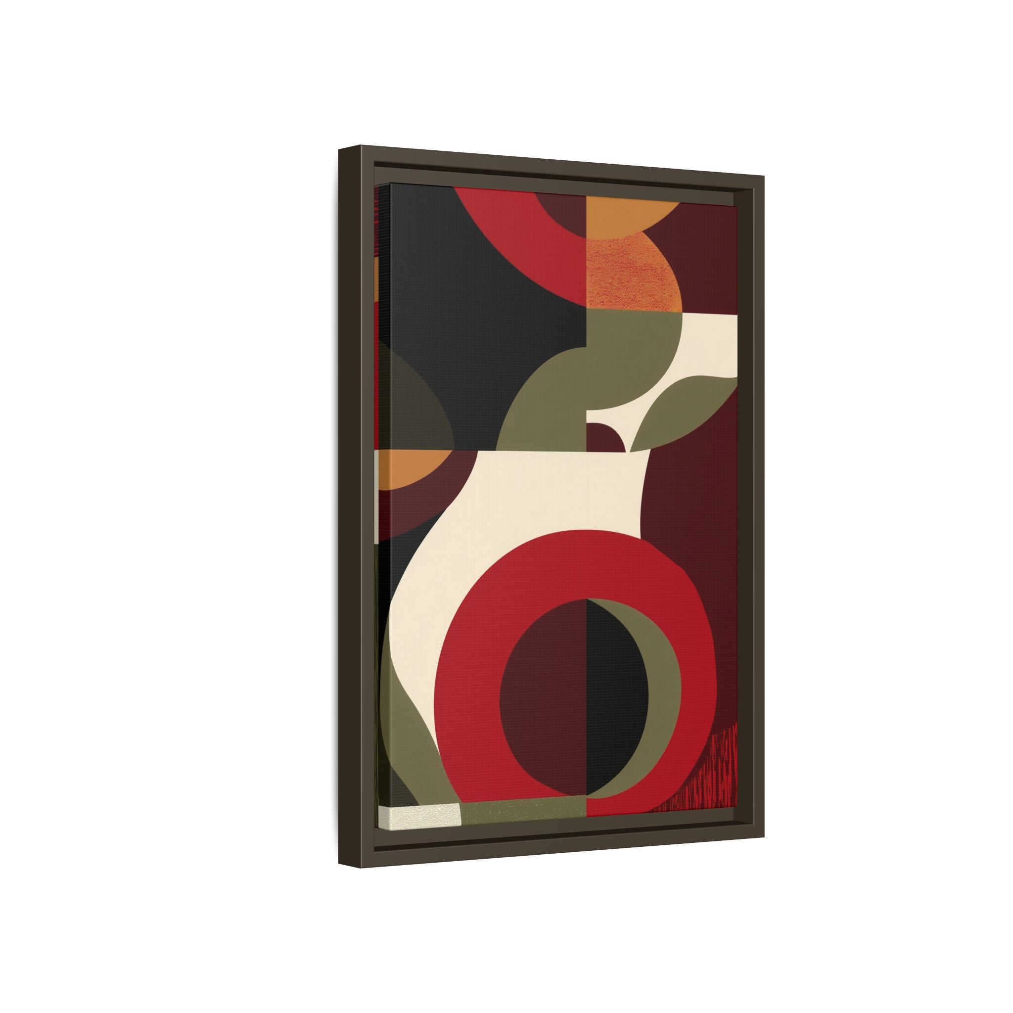 Geometric Intersections: Mid-Century Modern Design, Abstract Architectural Composition, Rhythmic Curved Forms   |   Custom Orders Accepted