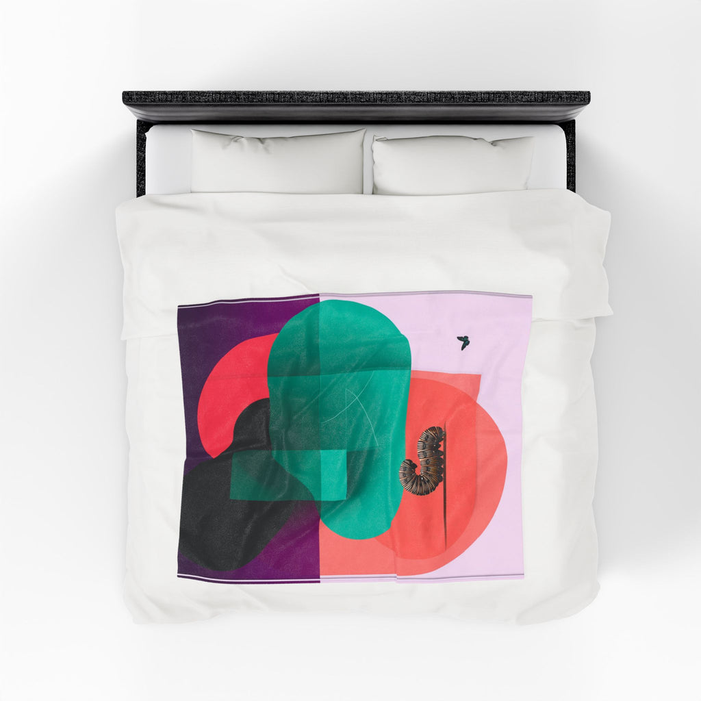 Metamorphosis of Geometry: Abstract Modernist Design, Vibrant Geometric Composition   |    Custom Orders Available