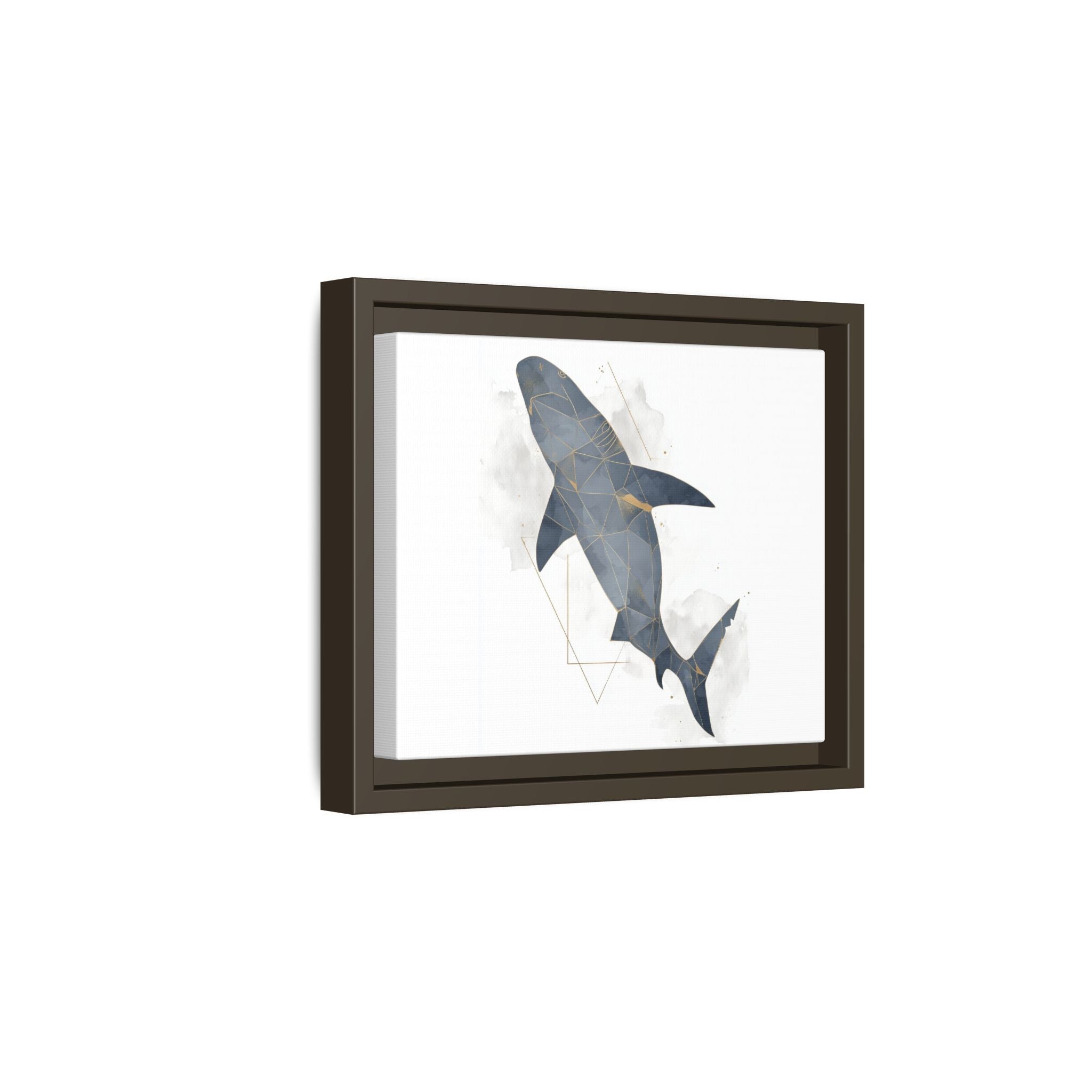 Aquatic Geometry: Shark Polygon Abstraction, Oceanic Digital Art   |  Personalized & Custom Orders Available