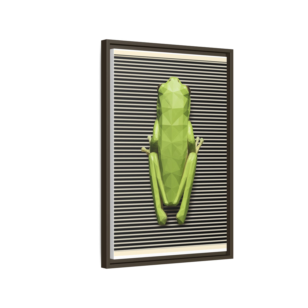 Geometric Amphibian: Low-Poly Frog Design, Digital Art Minimalism   |  Personalized & Custom Orders Available