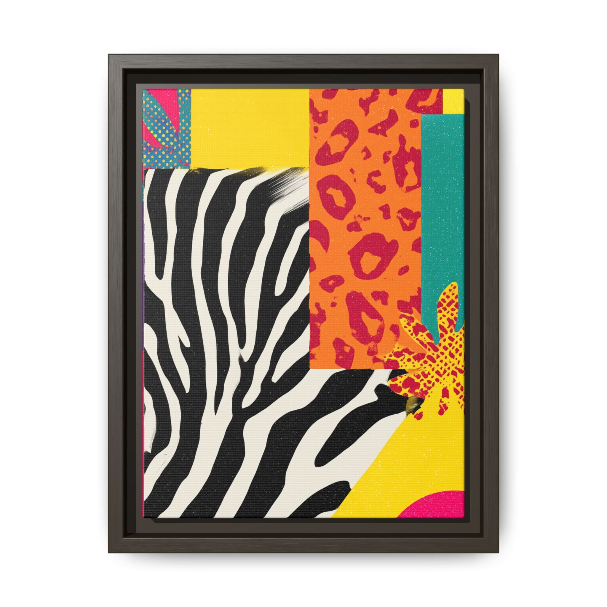 Vibrant Framed Art Print, Colorful Wall Decor, Modern Home Art, Statement Piece for Living Room, Unique Gift, Boho Decor