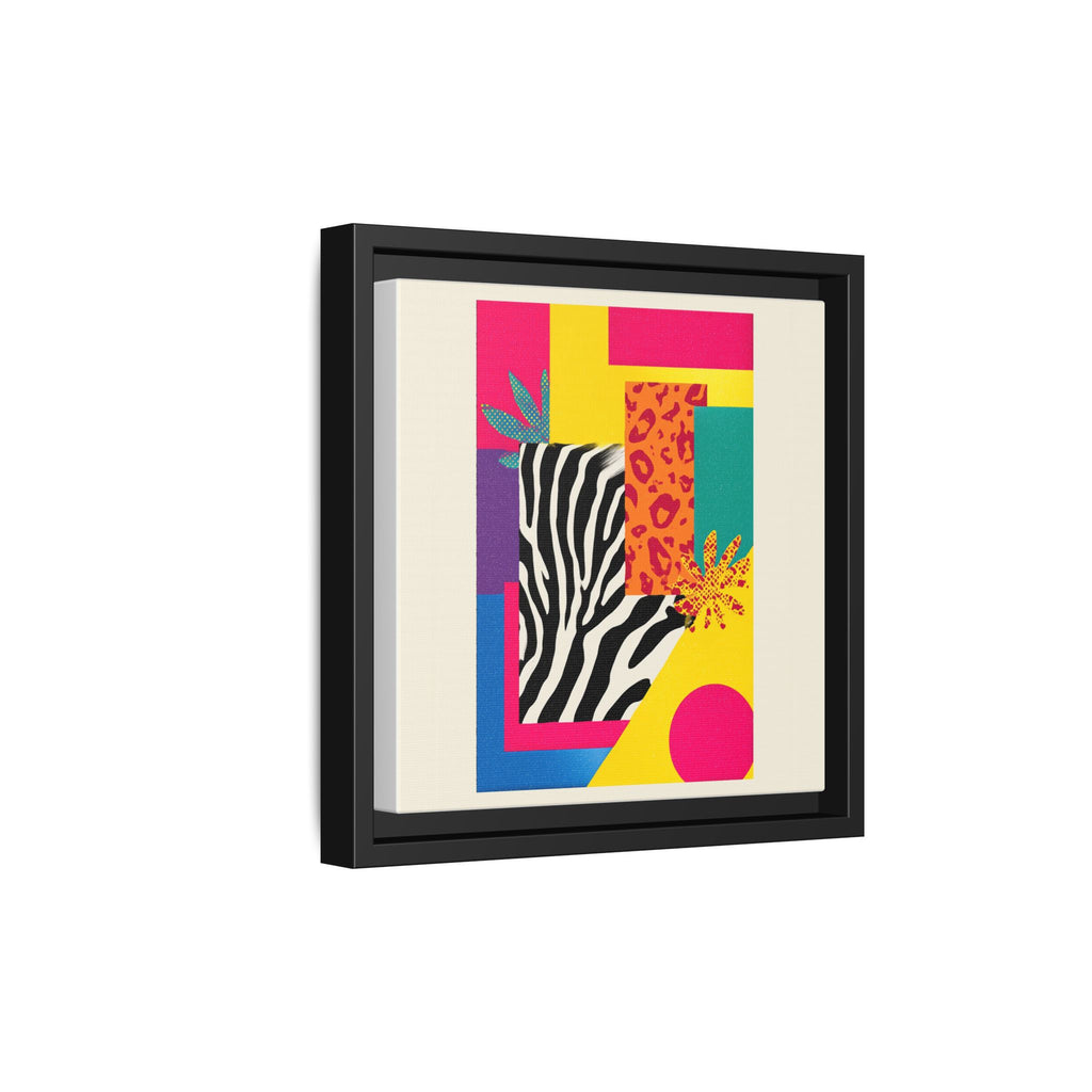 Zebra Stripes & Leopard Spots: 80s Pop Art Design, Memphis Style Graphic, Geometric Color Block Pattern   |   Custom Orders Accepted