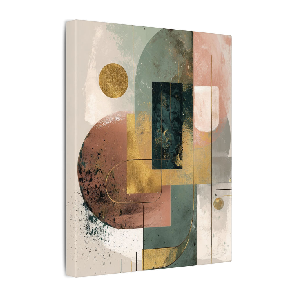 Geometric Harmony: Abstract Composition, Modernist Minimalism, Ethereal Design Layers   |   Custom Orders Accepted