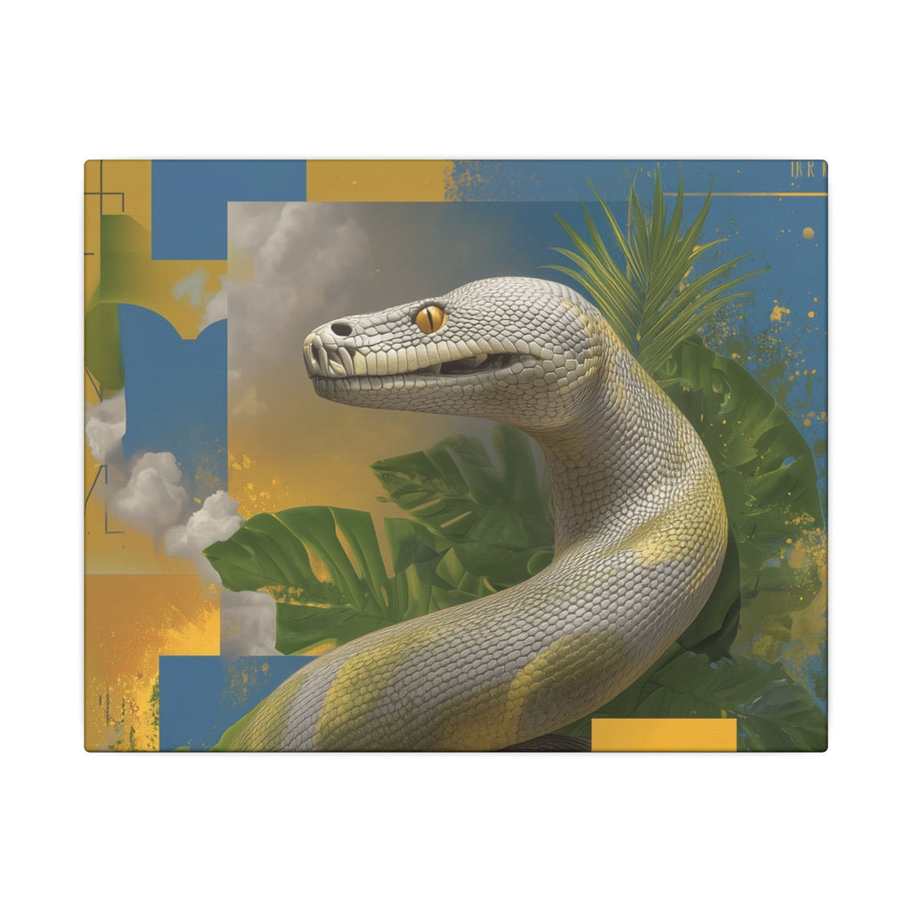 Serpent Geometry: Tropical Scales in Digital Art, Surreal Nature Composition   |    Custom Orders Available