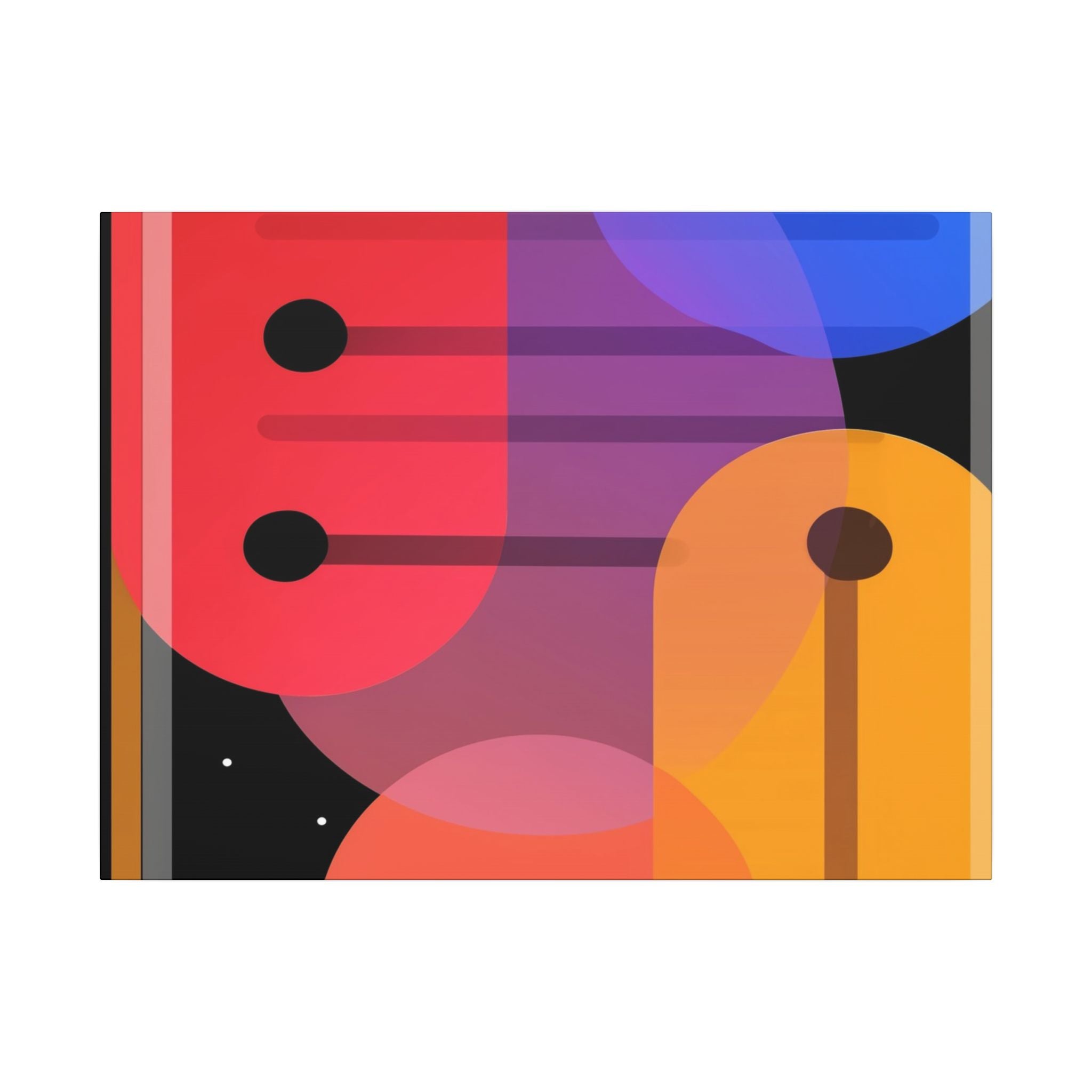 Cosmic Geometry: Abstract Shapes in Vibrant Colors, Digital Minimalist Design, Constructivist Inspiration   |   Custom Orders Accepted