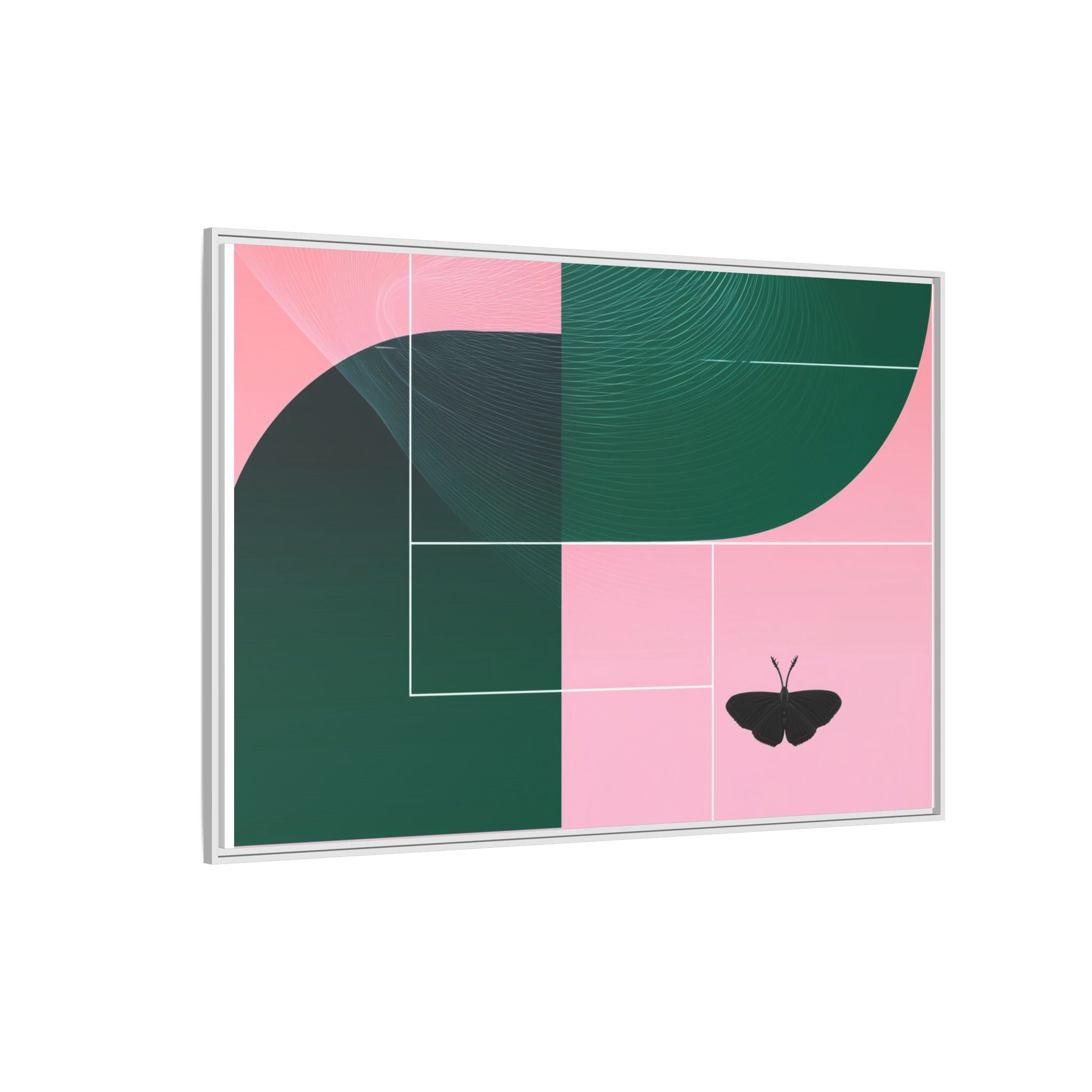 Metamorphosis in Geometric Harmony: Nature's Transformation, Abstract Design Exploration   |    Custom Orders Available