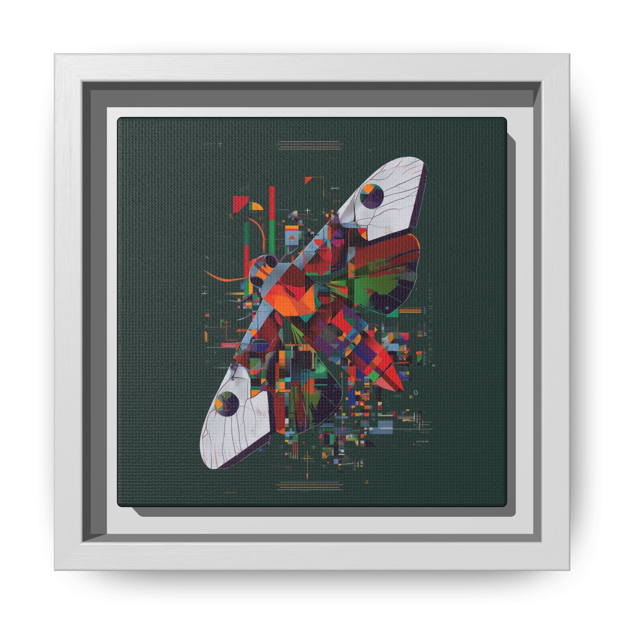 Butterfly Deconstruction: Geometric Digital Art, Pixelated Abstract Butterfly Wings   |    Custom Orders Available