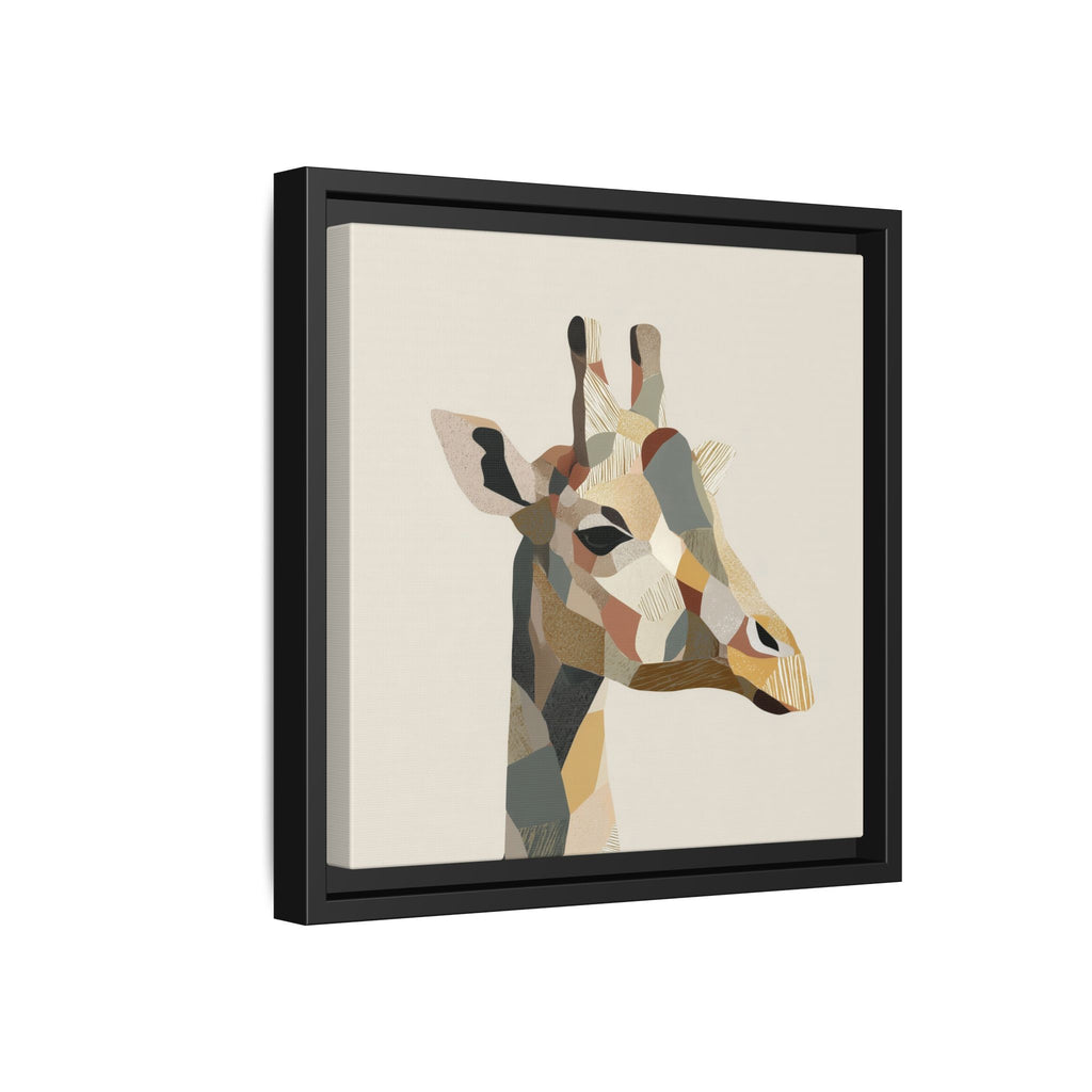 Geometric Giraffe: Cubist Wildlife Abstraction, Polygon Animal Portrait   |  Personalized & Custom Orders Available