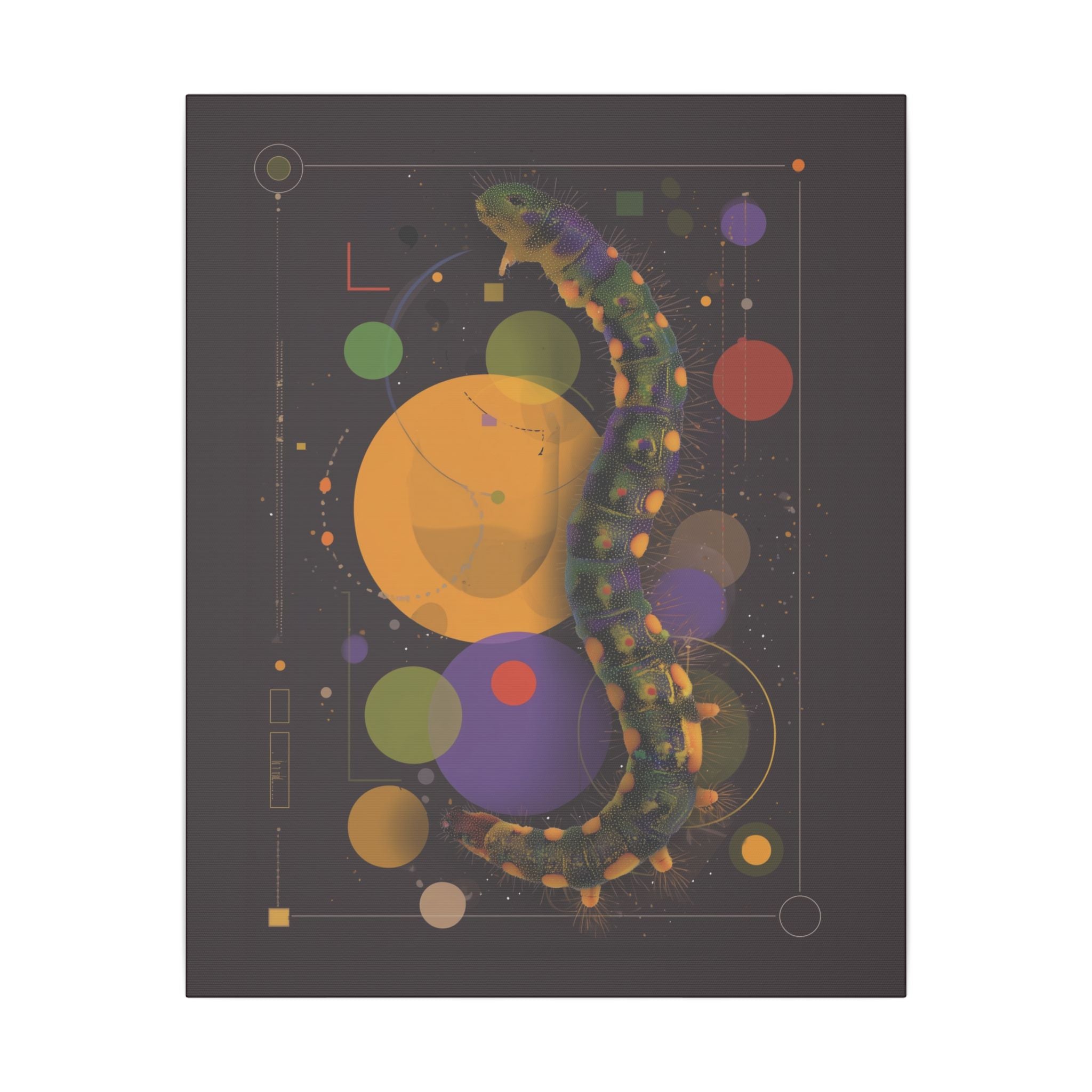 Cosmic Caterpillar: Biological Geometry, Celestial Metamorphosis   |    Custom Orders Available