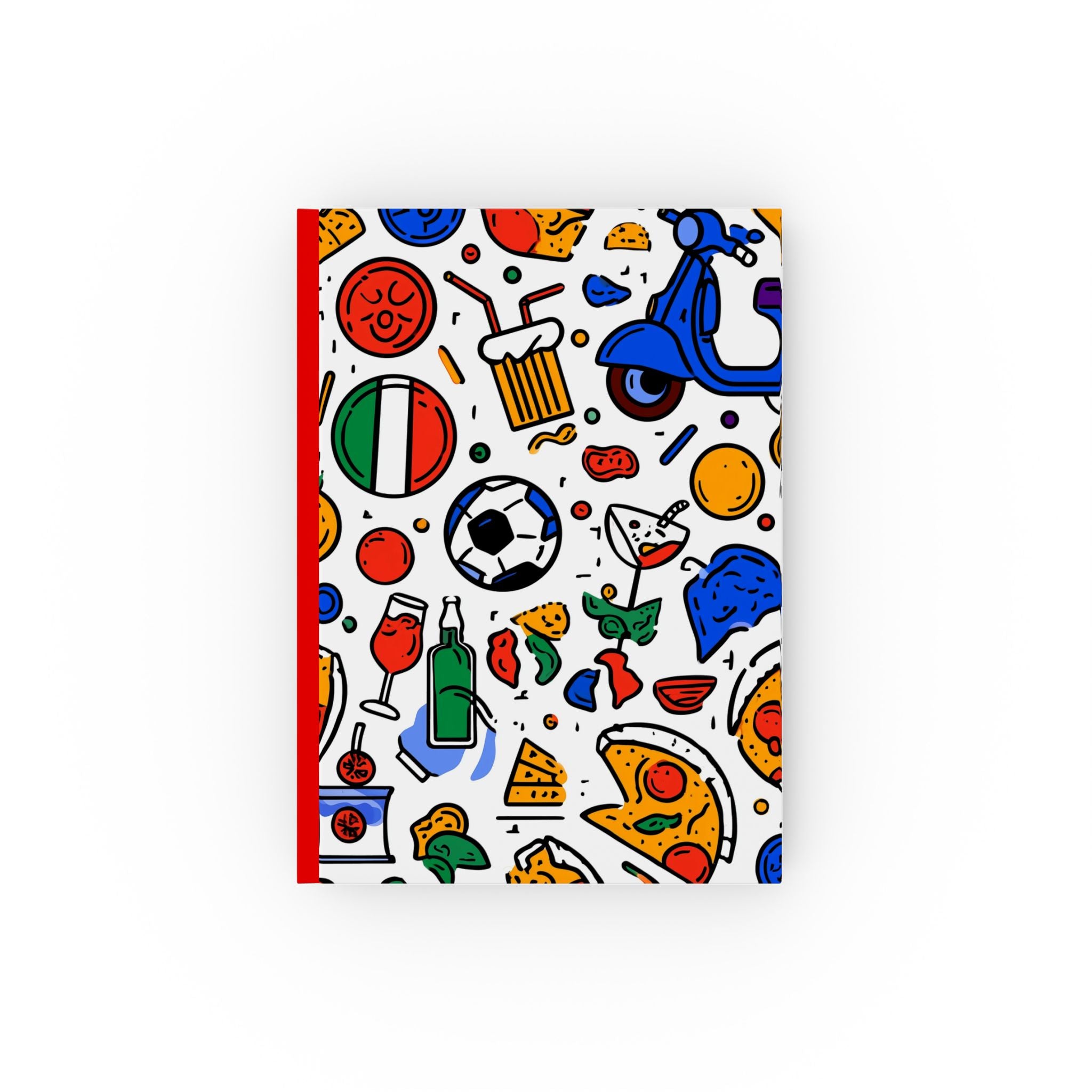 La Dolce Vita: Italian Culture in Color, Graphic Design Celebration, Pop Art Culinary Journey | Custom Orders Accepted